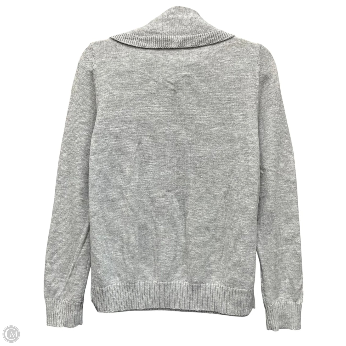Sweater By Talbots In Grey, Size: Mp