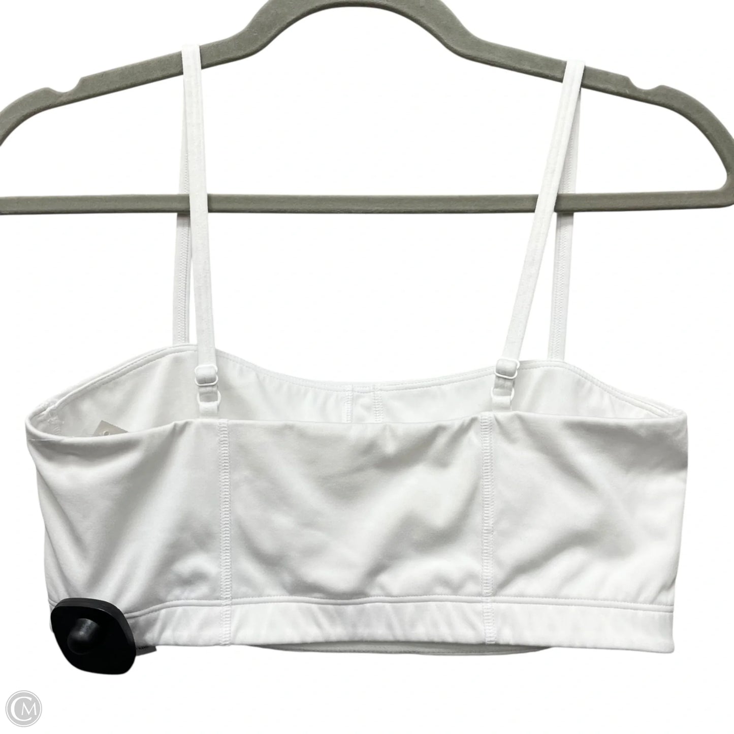 Athletic Bra By Gym Shark In White, Size: M