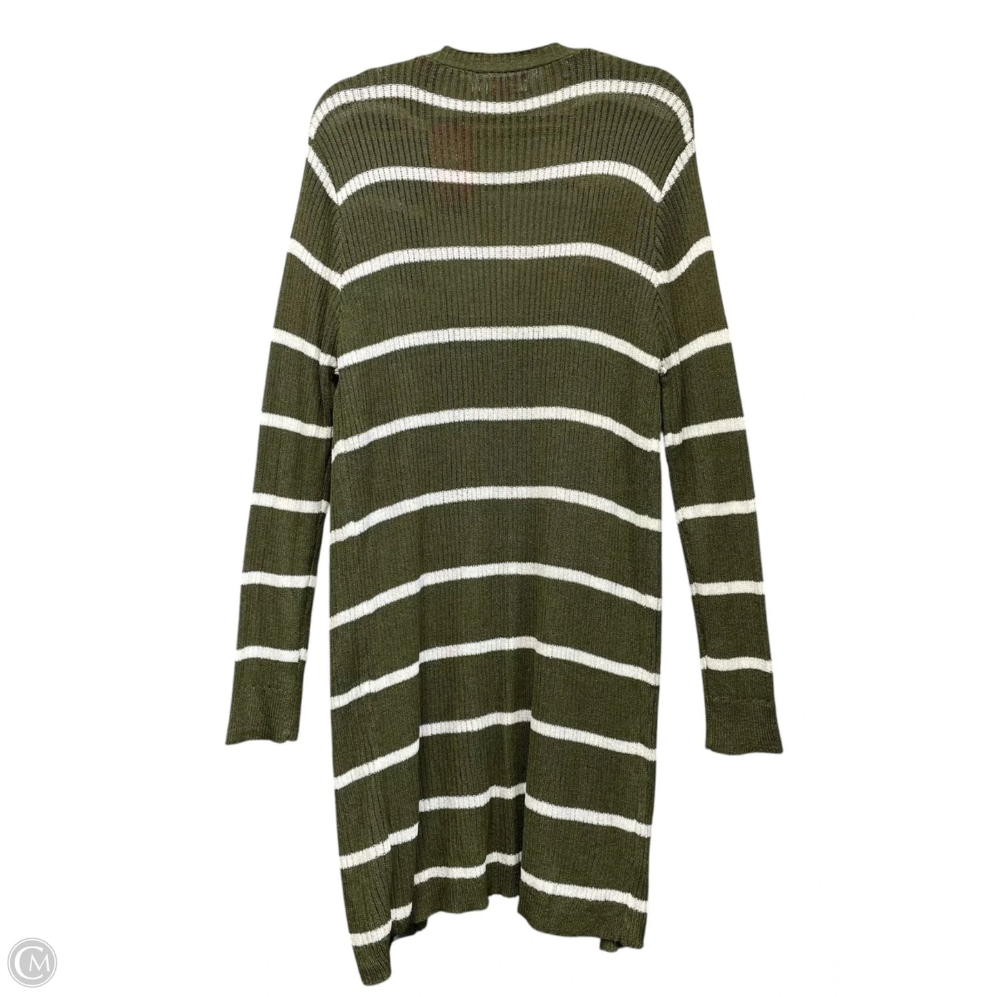 Sweater Cardigan By Jess Lea In Green, Size: 2x