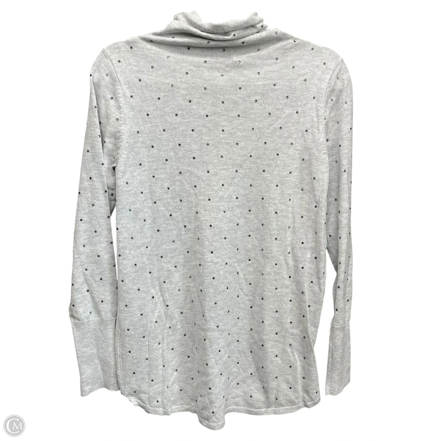 Top Long Sleeve By Nic + Zoe In Grey, Size: S