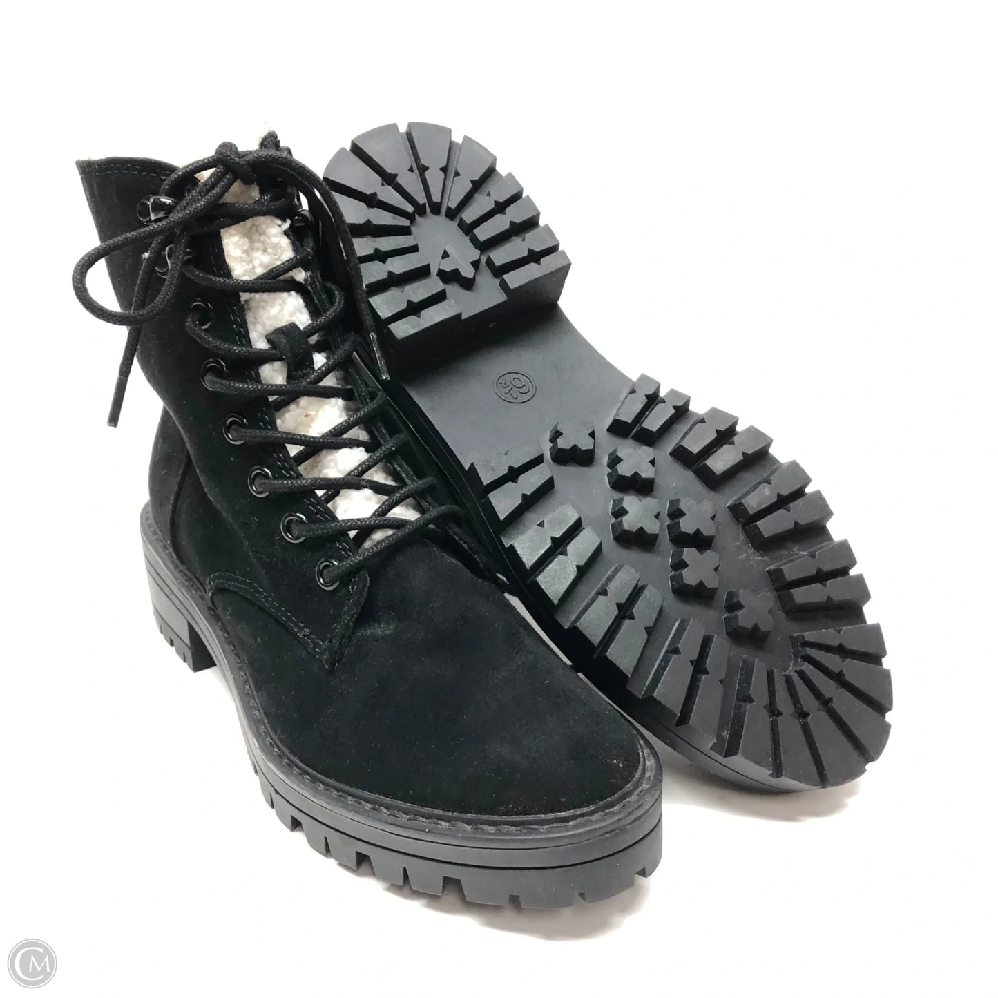 Boots Combat By Universal Thread In Black, Size: 6.5