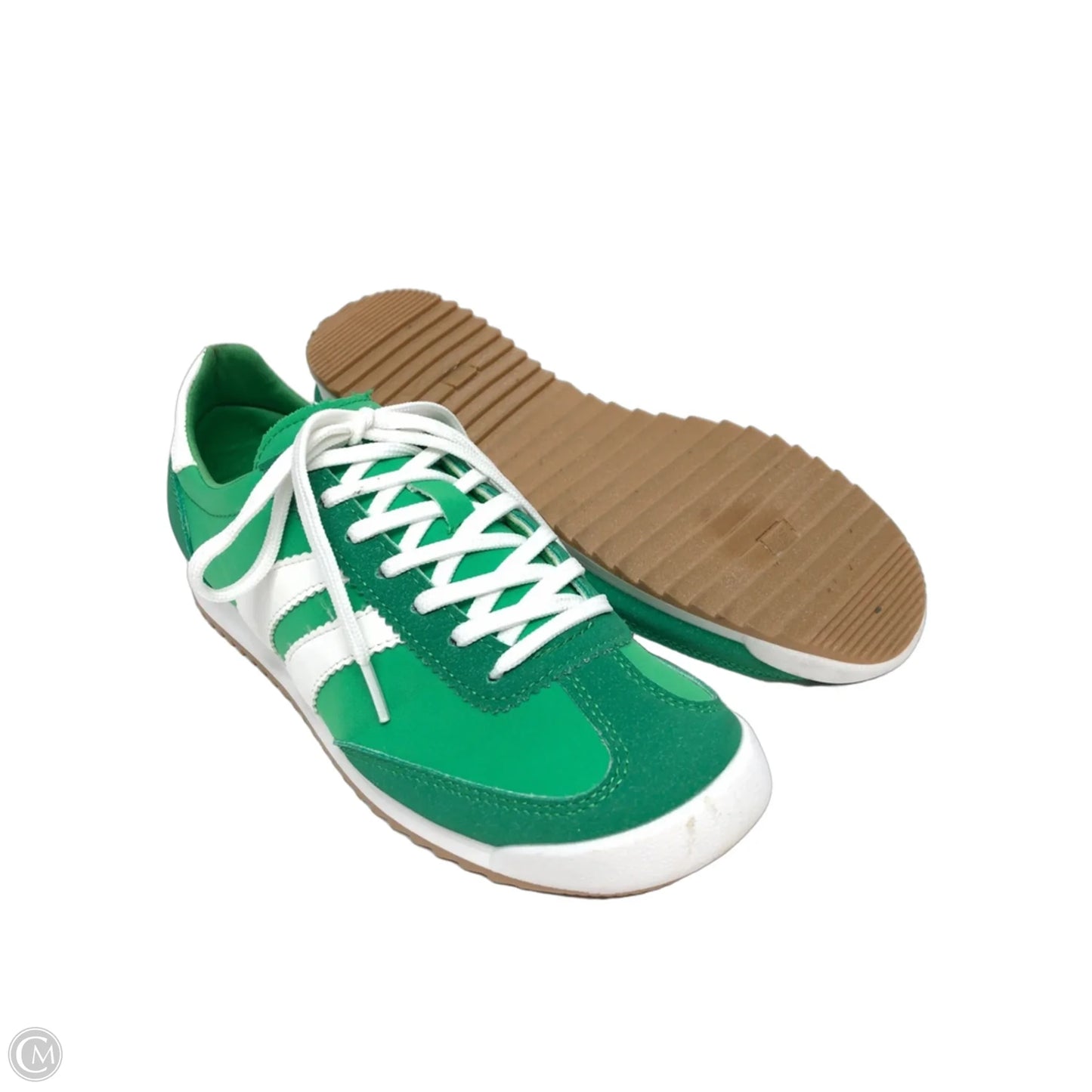 Shoes Sneakers By Madden Girl In Green, Size: 7