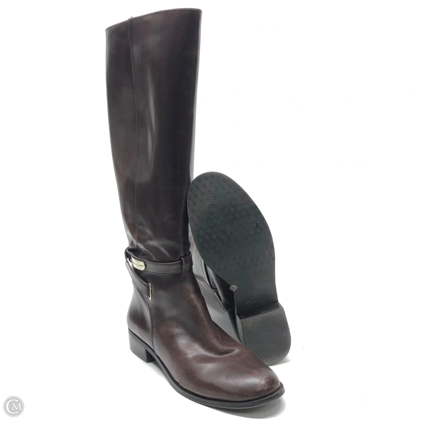 Boots Knee Flats By Antonio Melani In Brown, Size: 10