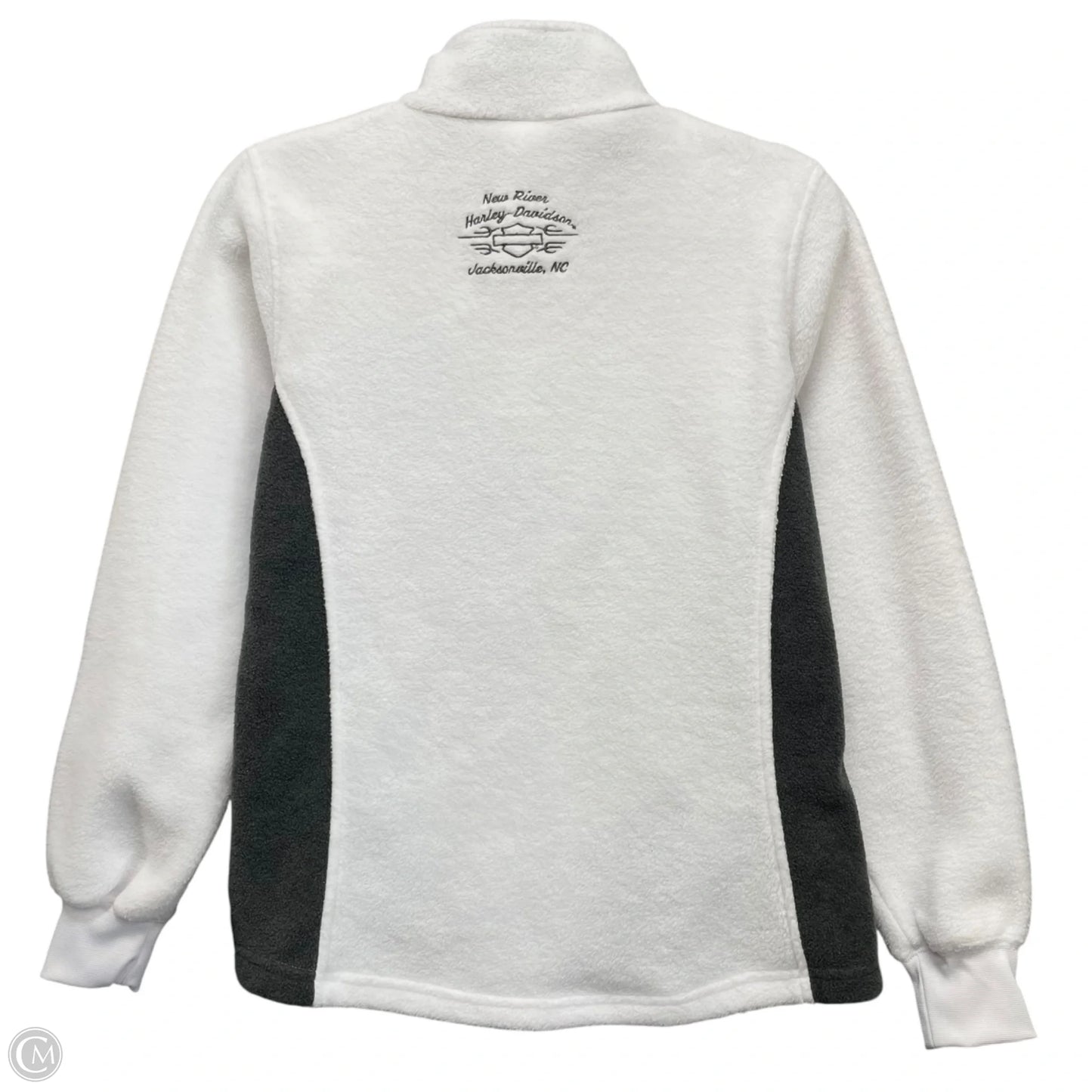 Sweatshirt Collar By Harley Davidson In White, Size: S