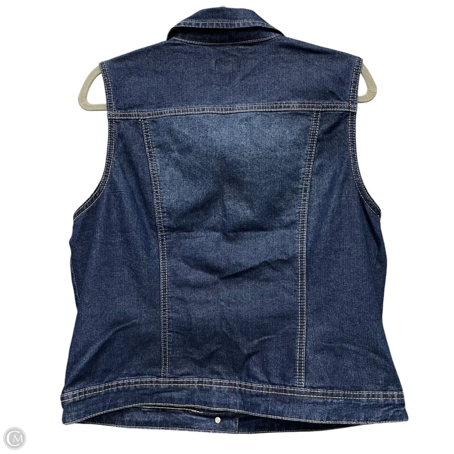 Vest Other By Cmc In Blue Denim, Size: L