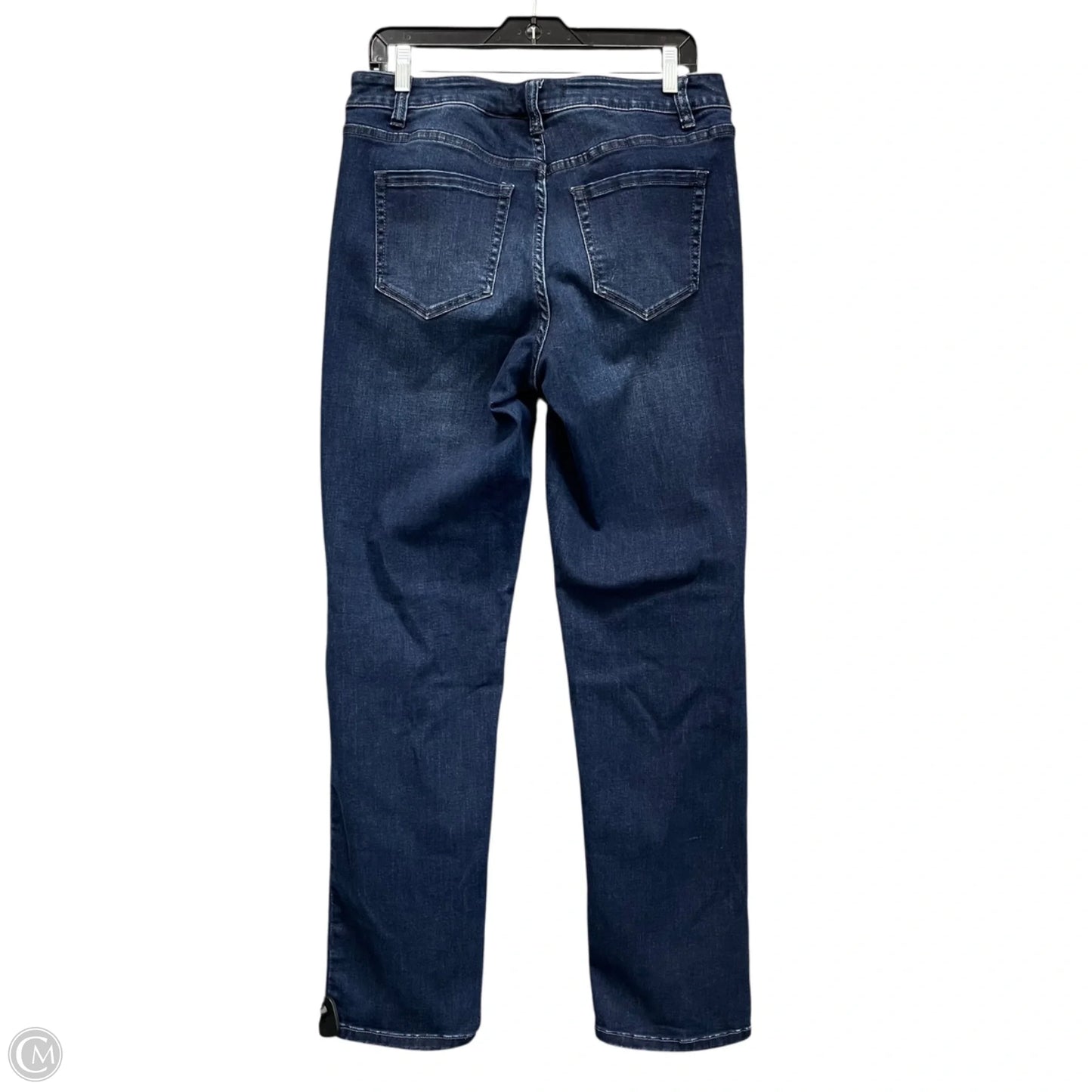 Jeans Straight By Lane Bryant In Blue Denim, Size: 12