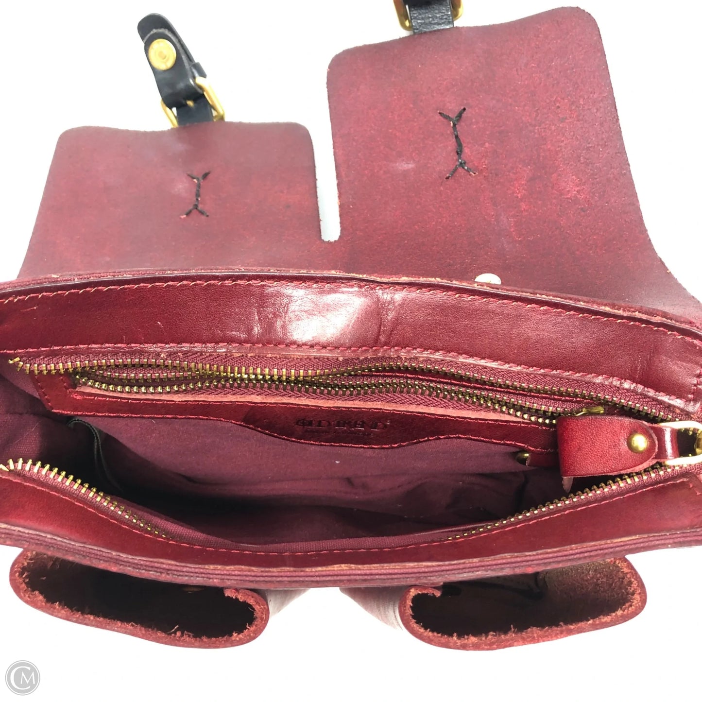 Crossbody Leather By Cmc, Size: Small