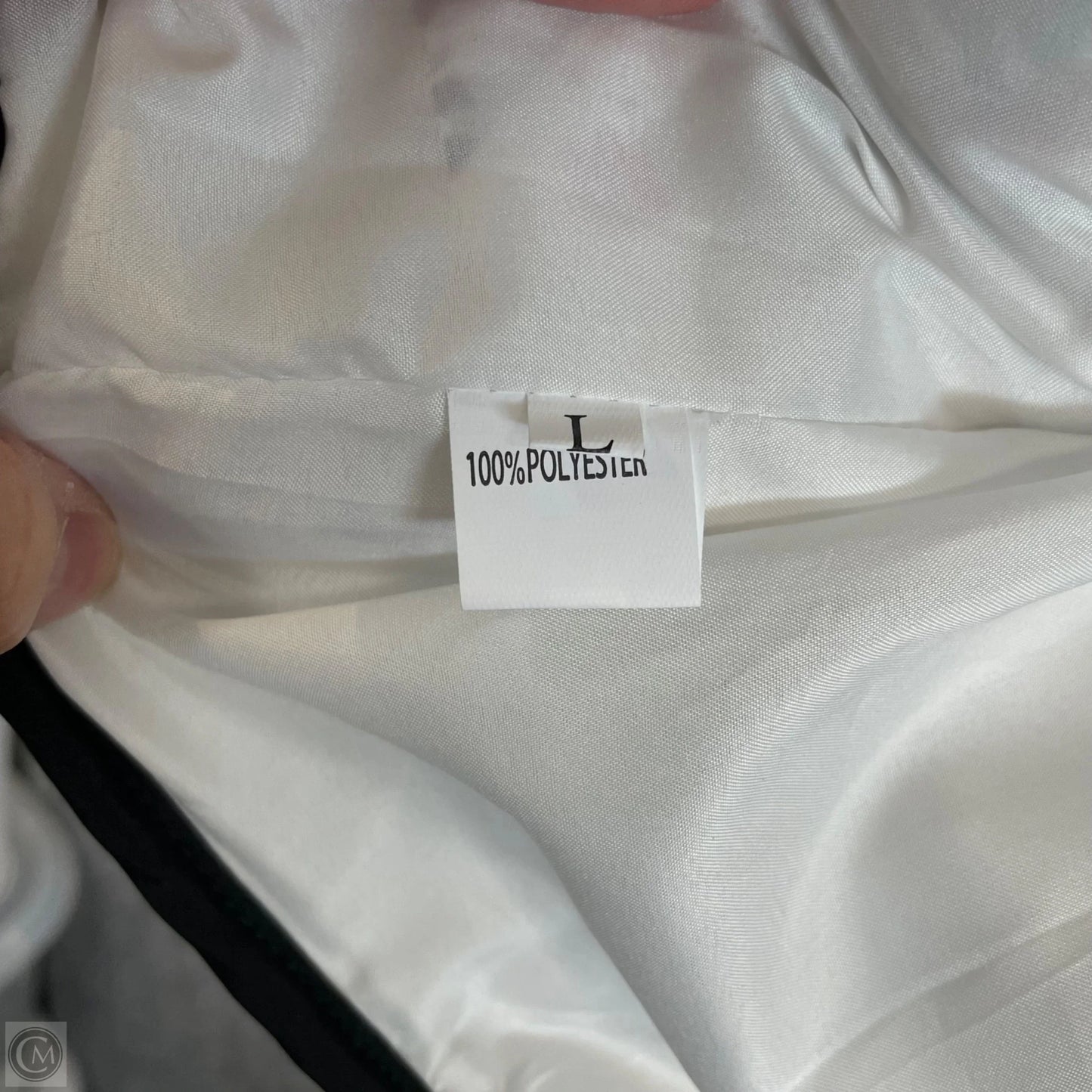 Jacket Other By Clothes Mentor In Blue & White, Size: L