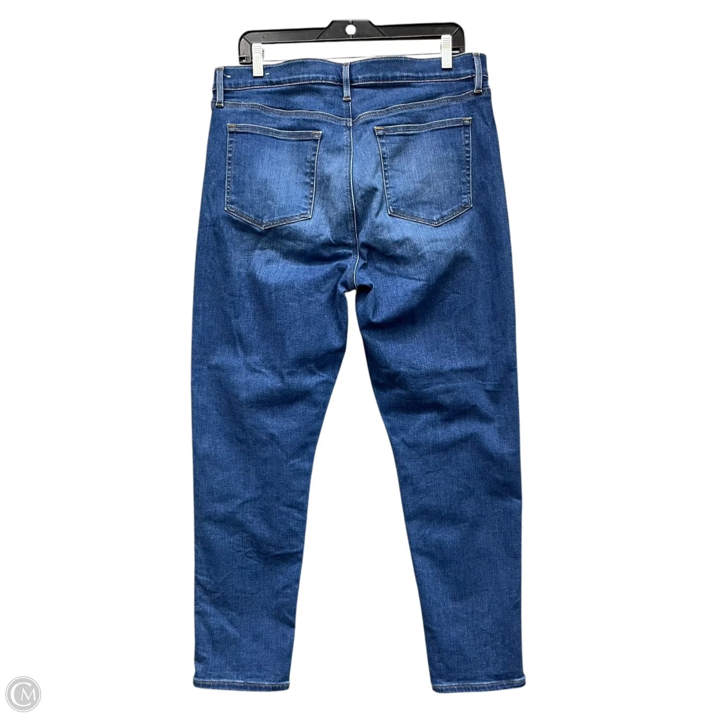 Jeans Skinny By Loft In Blue Denim, Size: 12