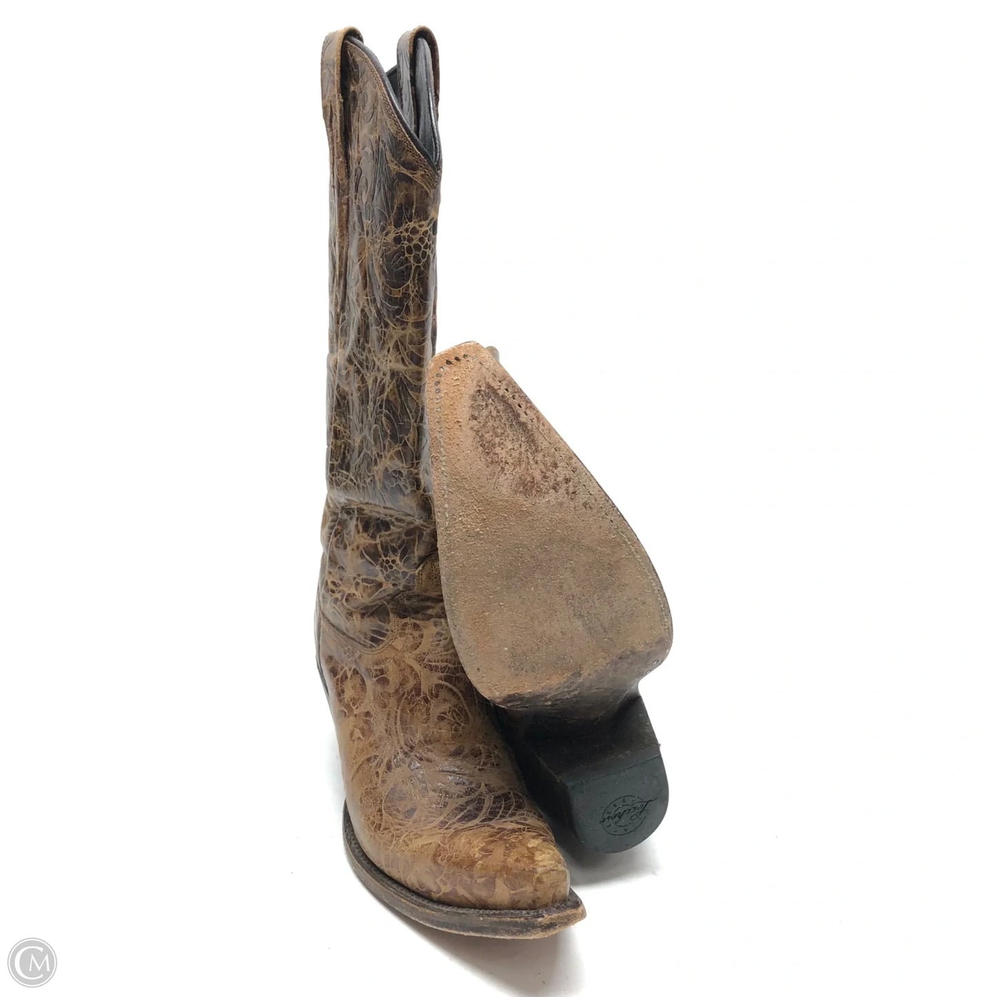 Boots Western By Lucchese In Brown, Size: 6.5