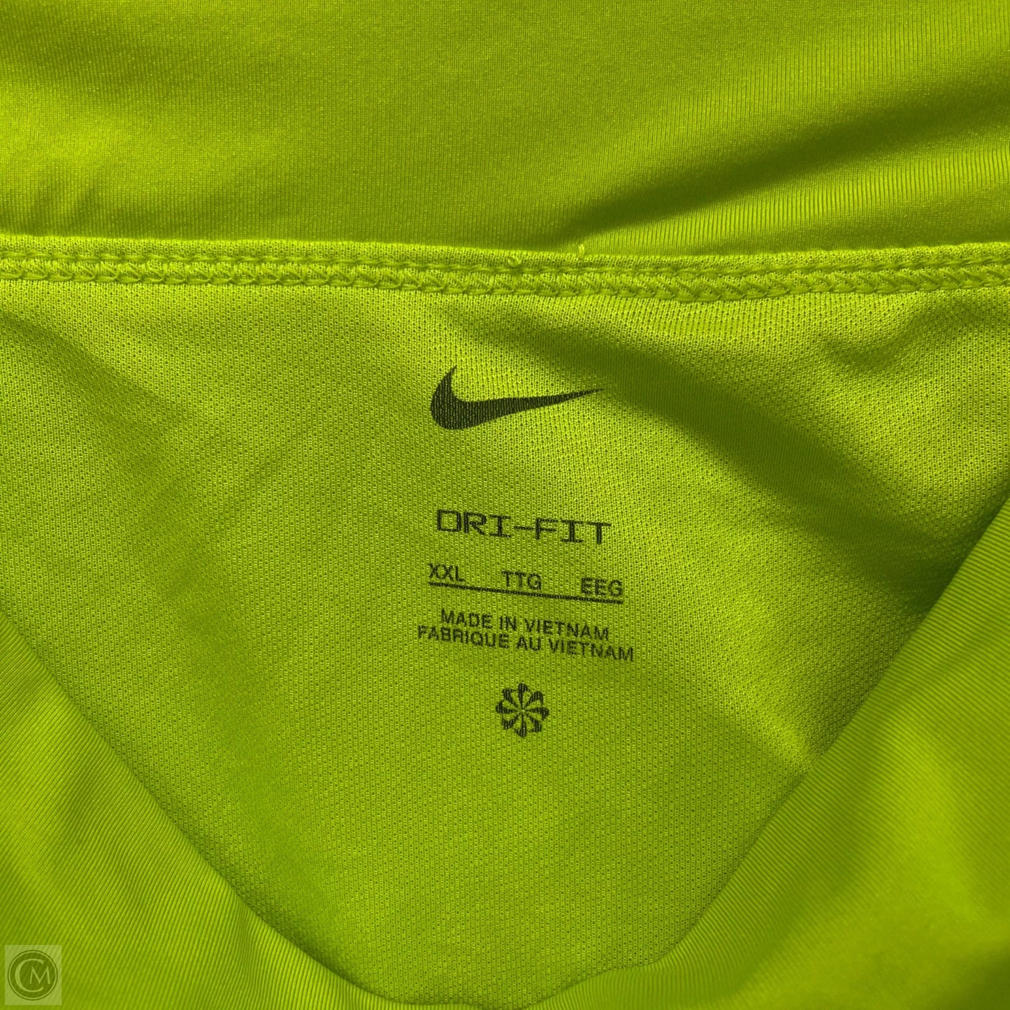 Athletic Shorts By Nike Apparel In Chartreuse, Size: Xxl