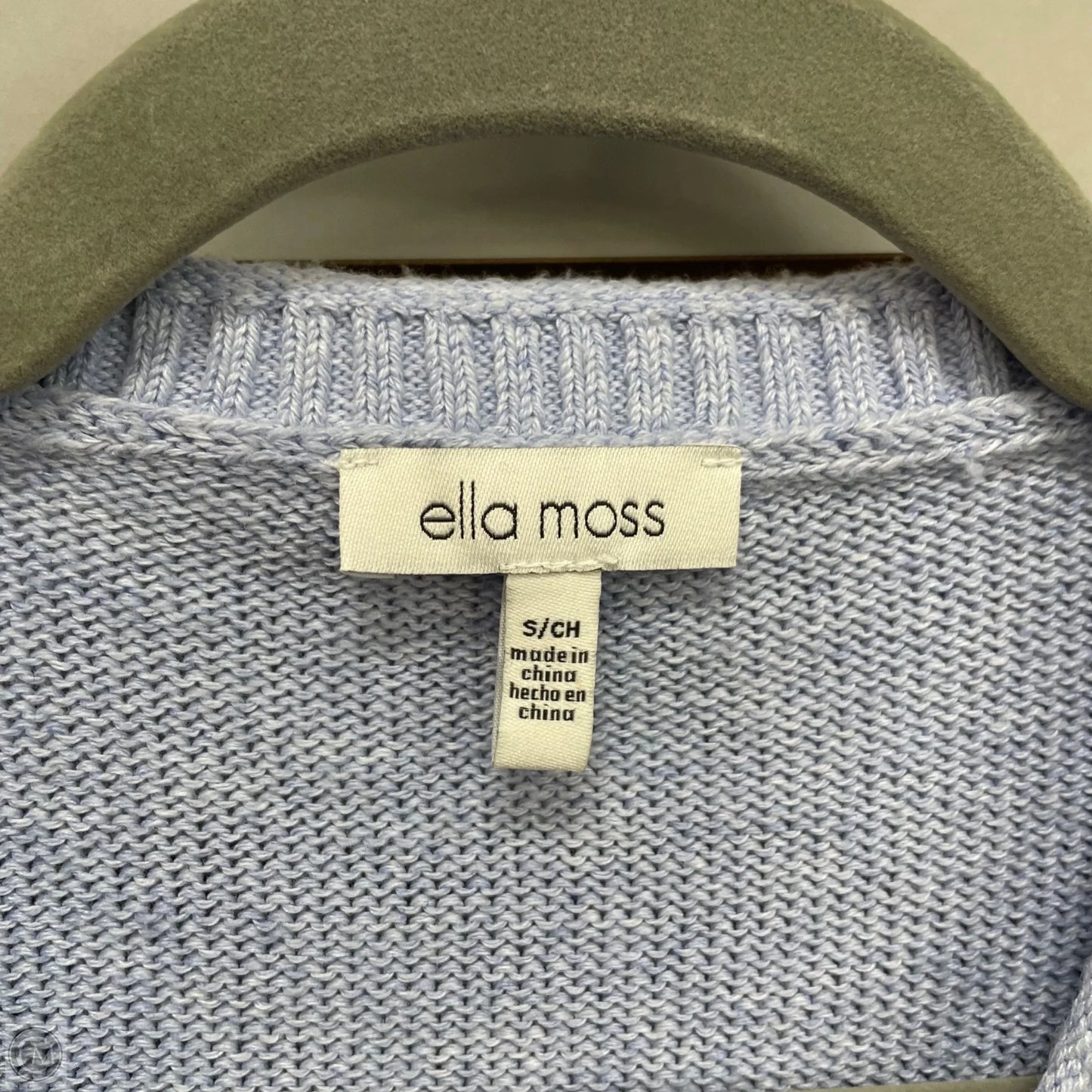 Sweater By Ella Moss In Blue, Size: S