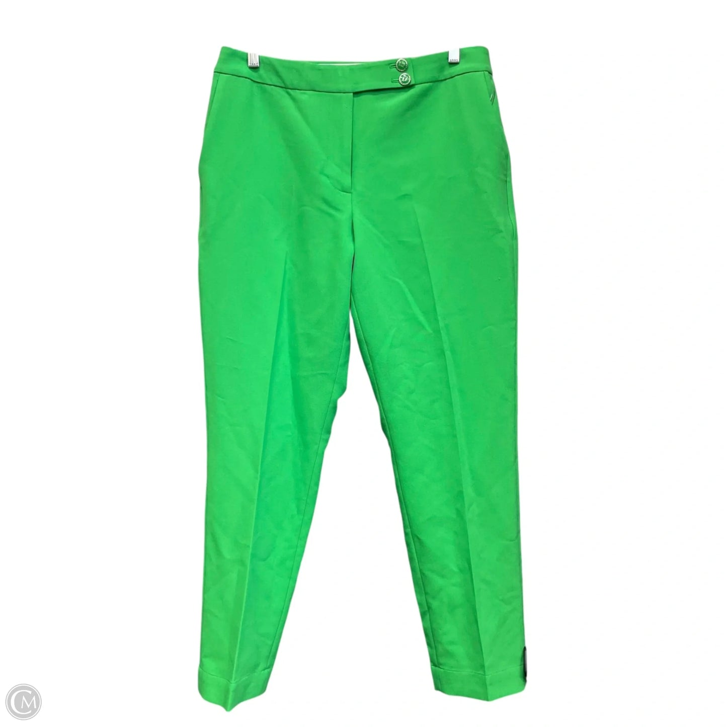 Pants Designer By Karl Lagerfeld In Green, Size: 8