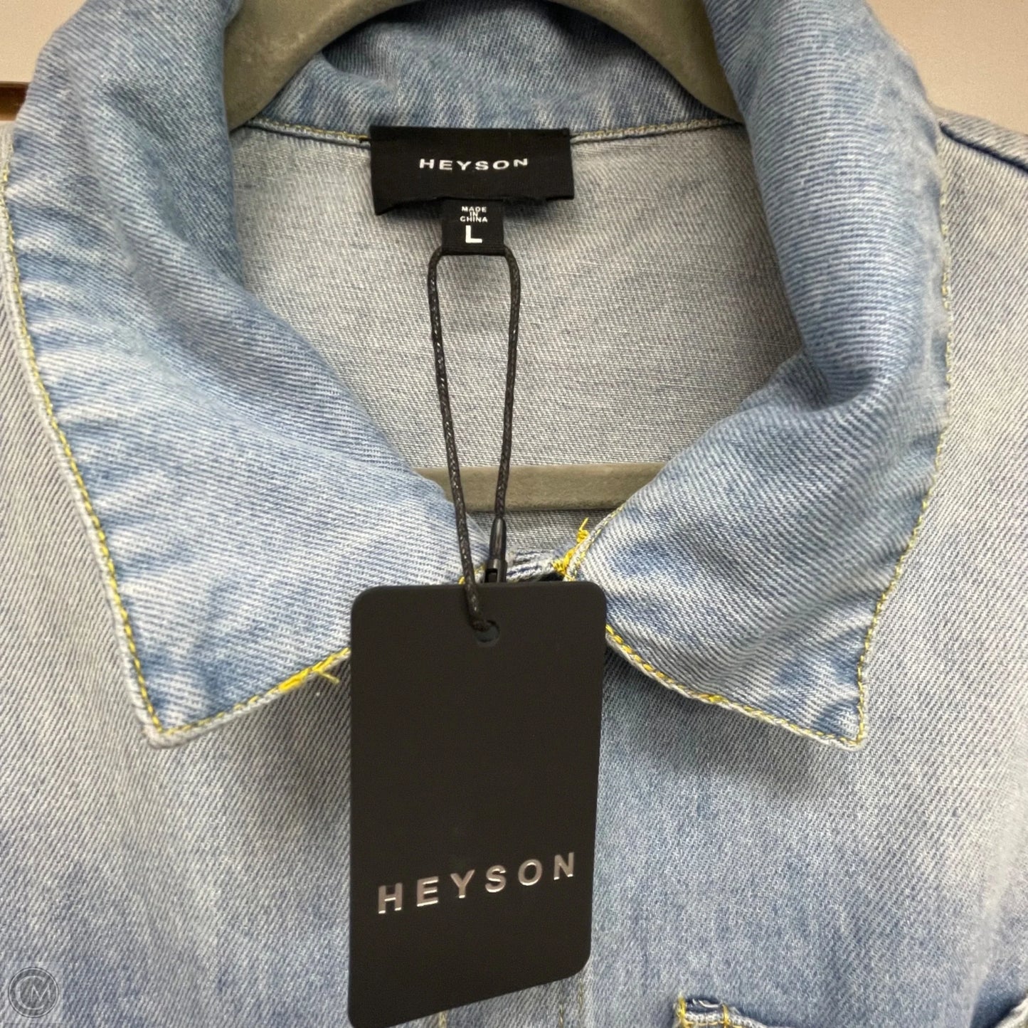 Jumpsuit By Heyson In Blue Denim, Size: L