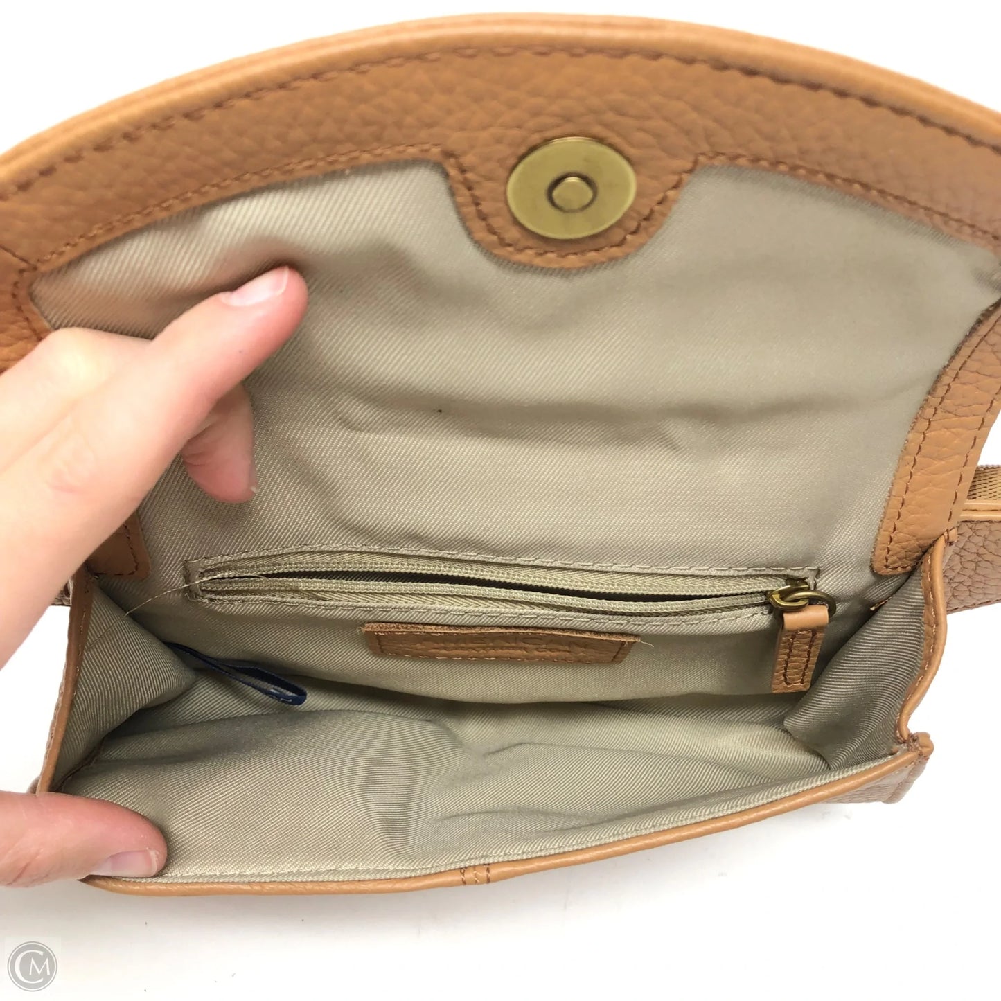 Belt Bag Leather By Cmc, Size: Medium