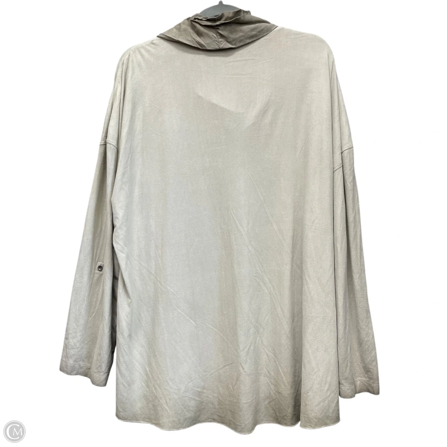 Tunic Long Sleeve By John Mark In Beige, Size: Xl