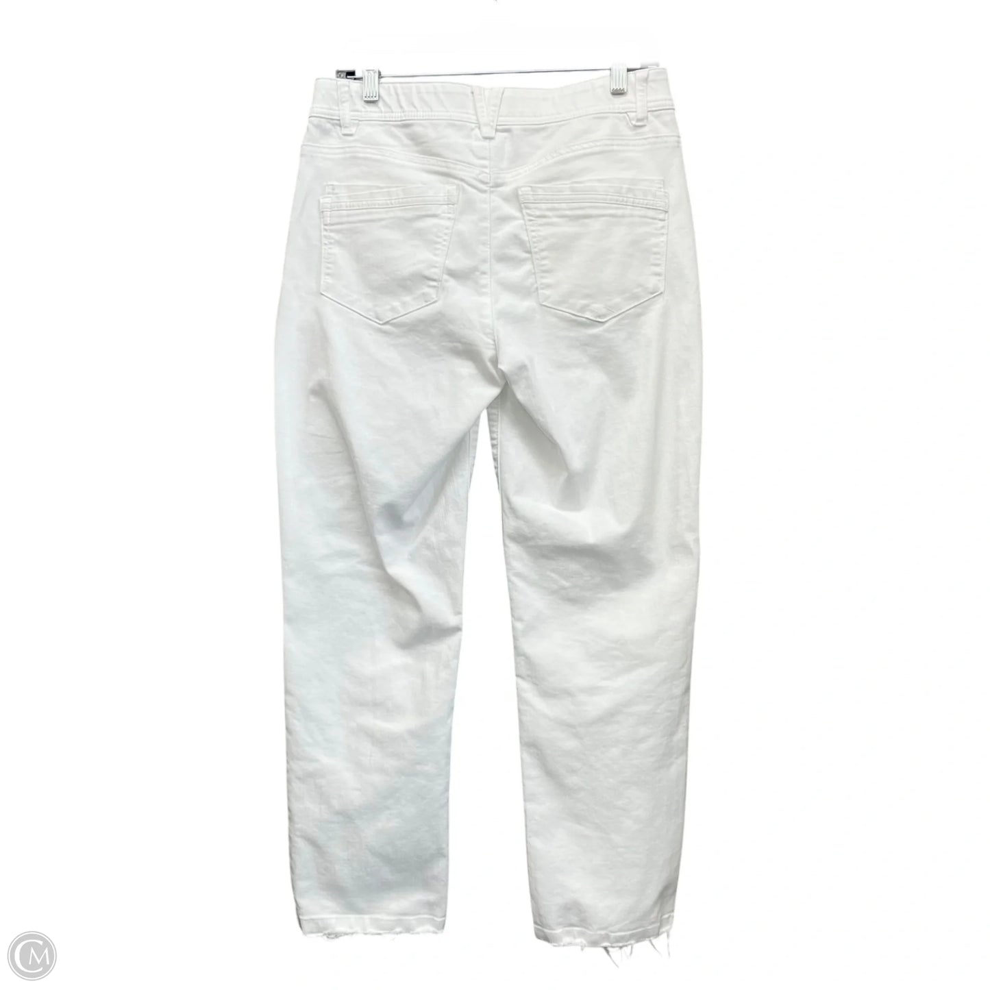 Jeans Straight By Democracy In White, Size: 6