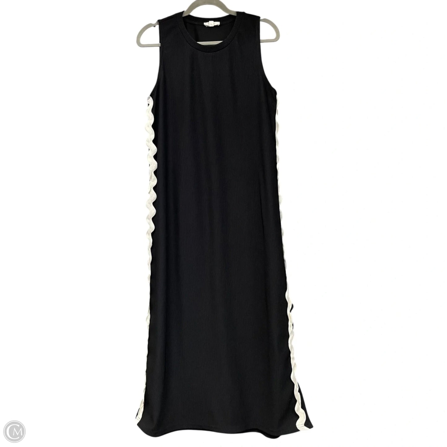 Dress Casual Midi By Entro In Black & Brown, Size: L