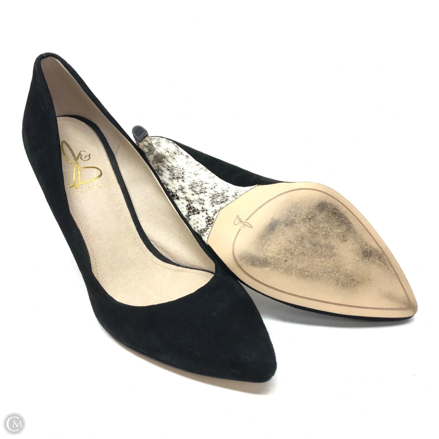 Shoes Heels Stiletto By Joan And David In Black, Size: 9