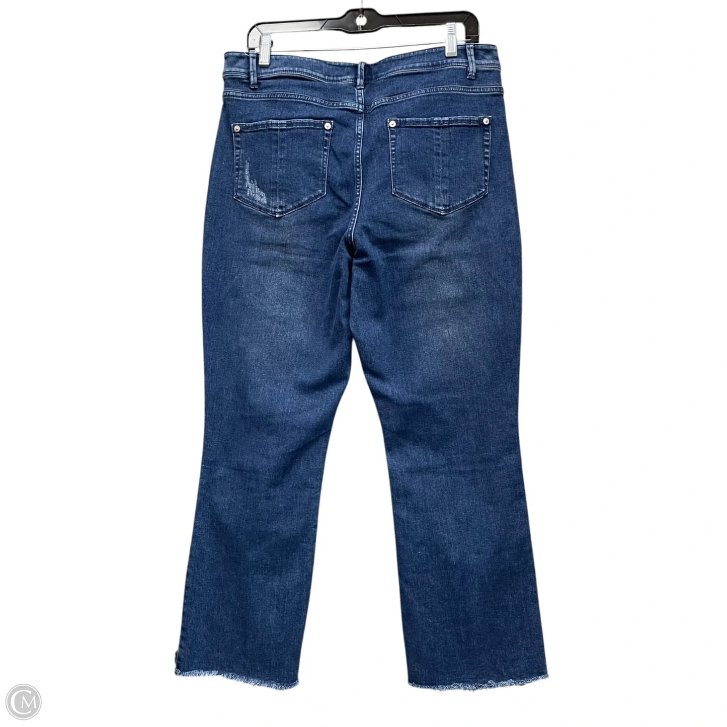 Jeans Flared By J. Jill In Blue Denim, Size: 12