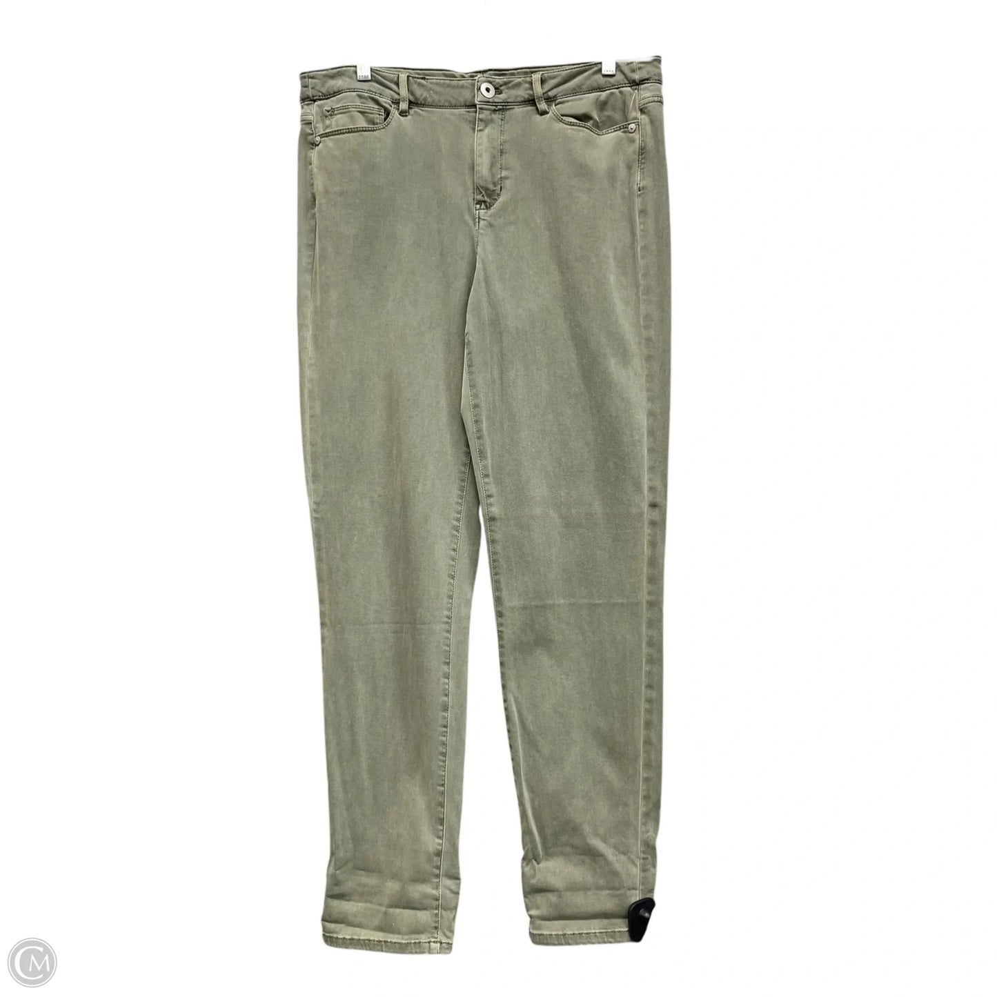 Jeans Boyfriend By J. Jill In Green, Size: 12