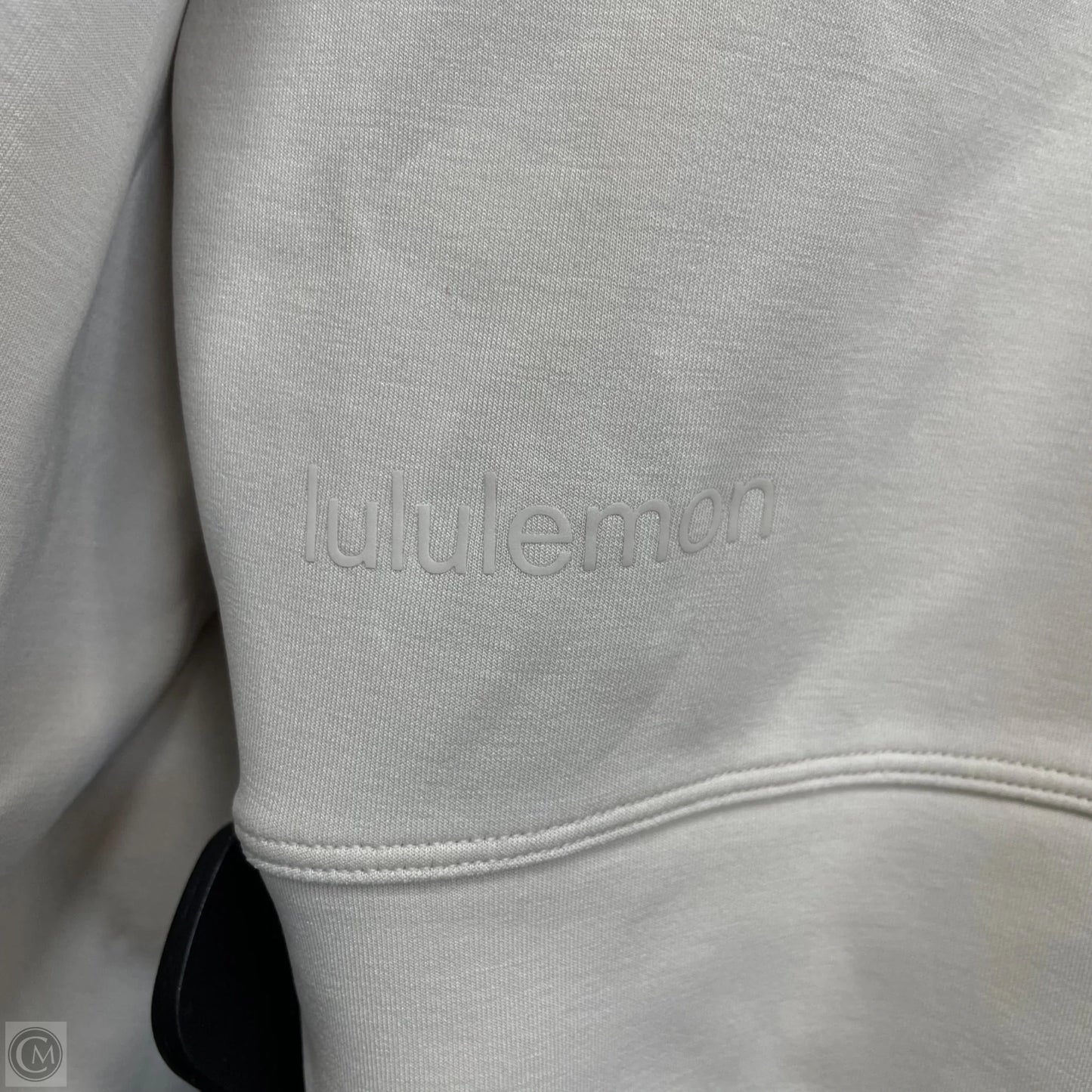 Athletic Sweatshirt Crewneck By Lululemon In Grey, Size: 2x