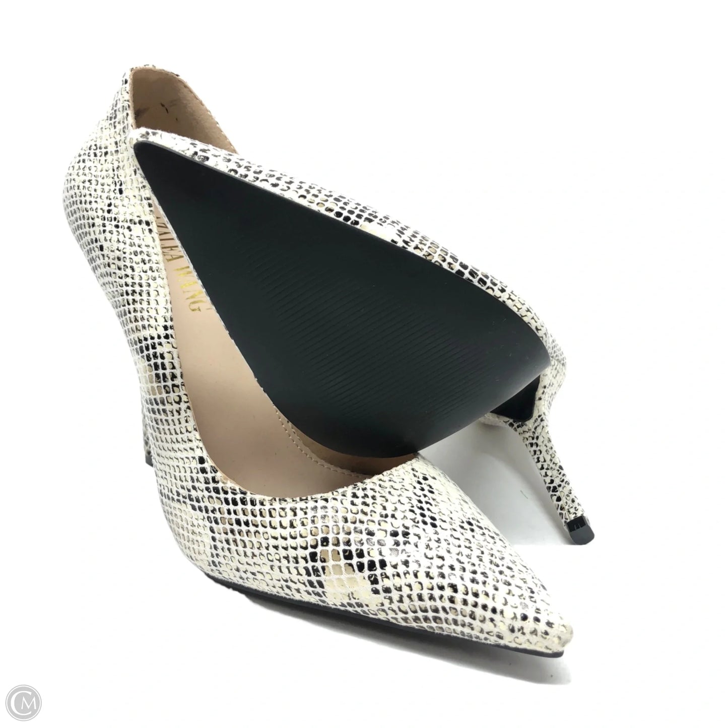Shoes Heels Stiletto By Azalea Wang In Snakeskin Print, Size: 8.5