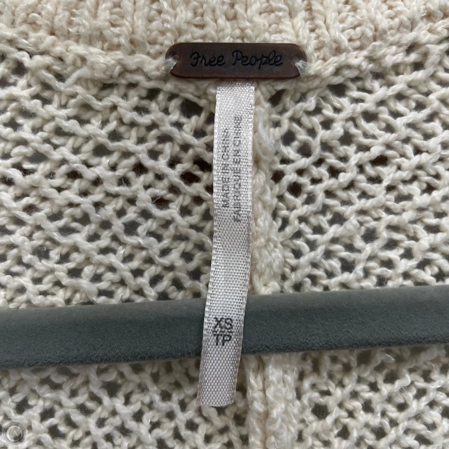 Sweater Cardigan By Free People In Cream, Size: Xs