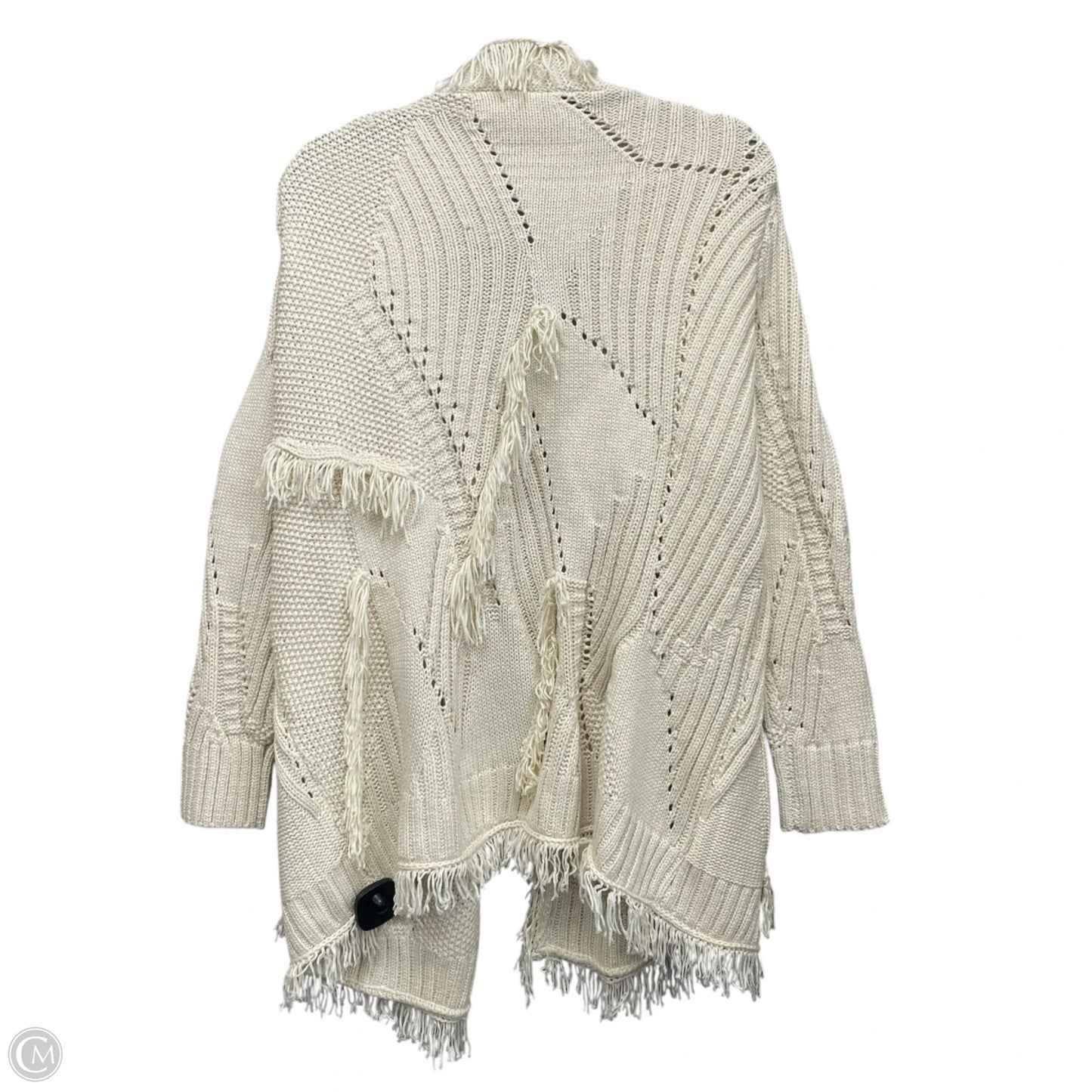 Sweater Cardigan By Tularosa In Cream, Size: S