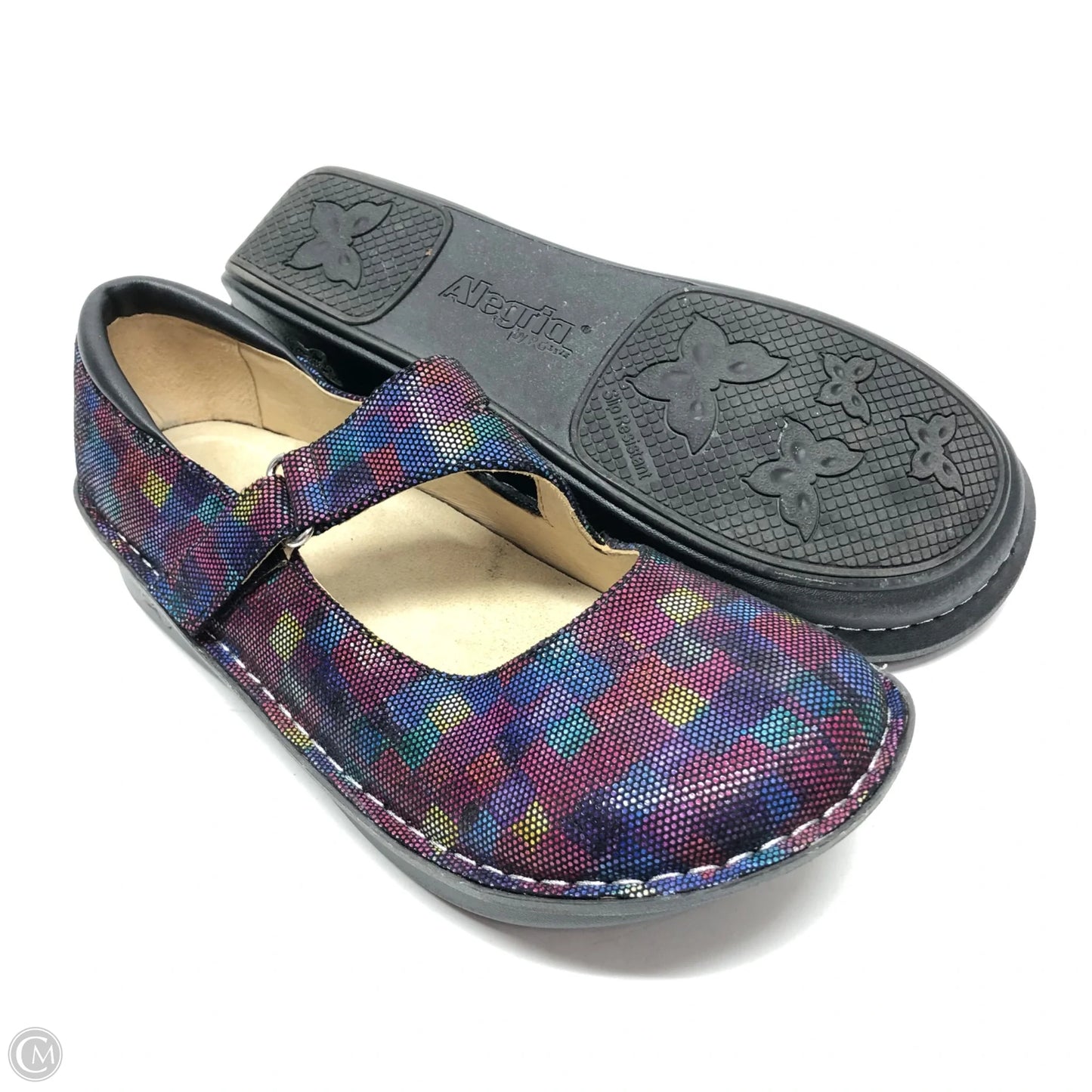 Shoes Heels Platform By Alegria In Multi-colored, Size: 10