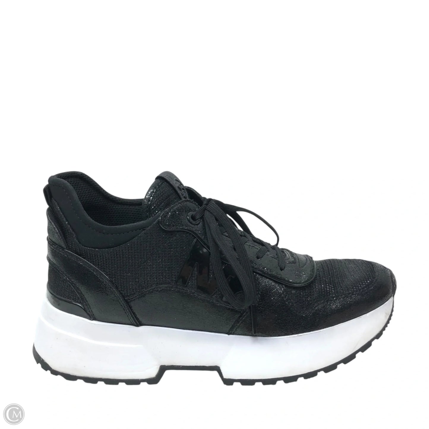 Shoes Sneakers Platform By Michael By Michael Kors In Black & White, Size: 10