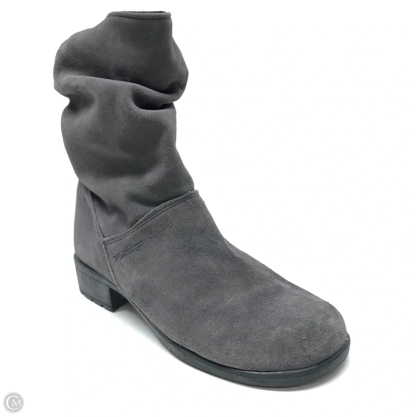 Boots Leather By Cmc In Grey, Size: 9