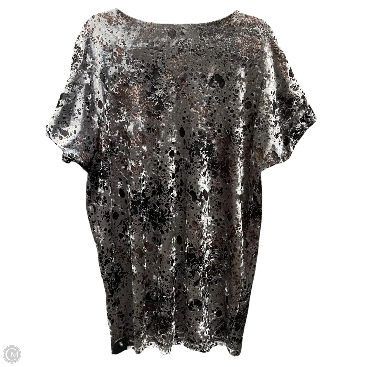 Dress Casual Short By Adrienne In Silver, Size: S