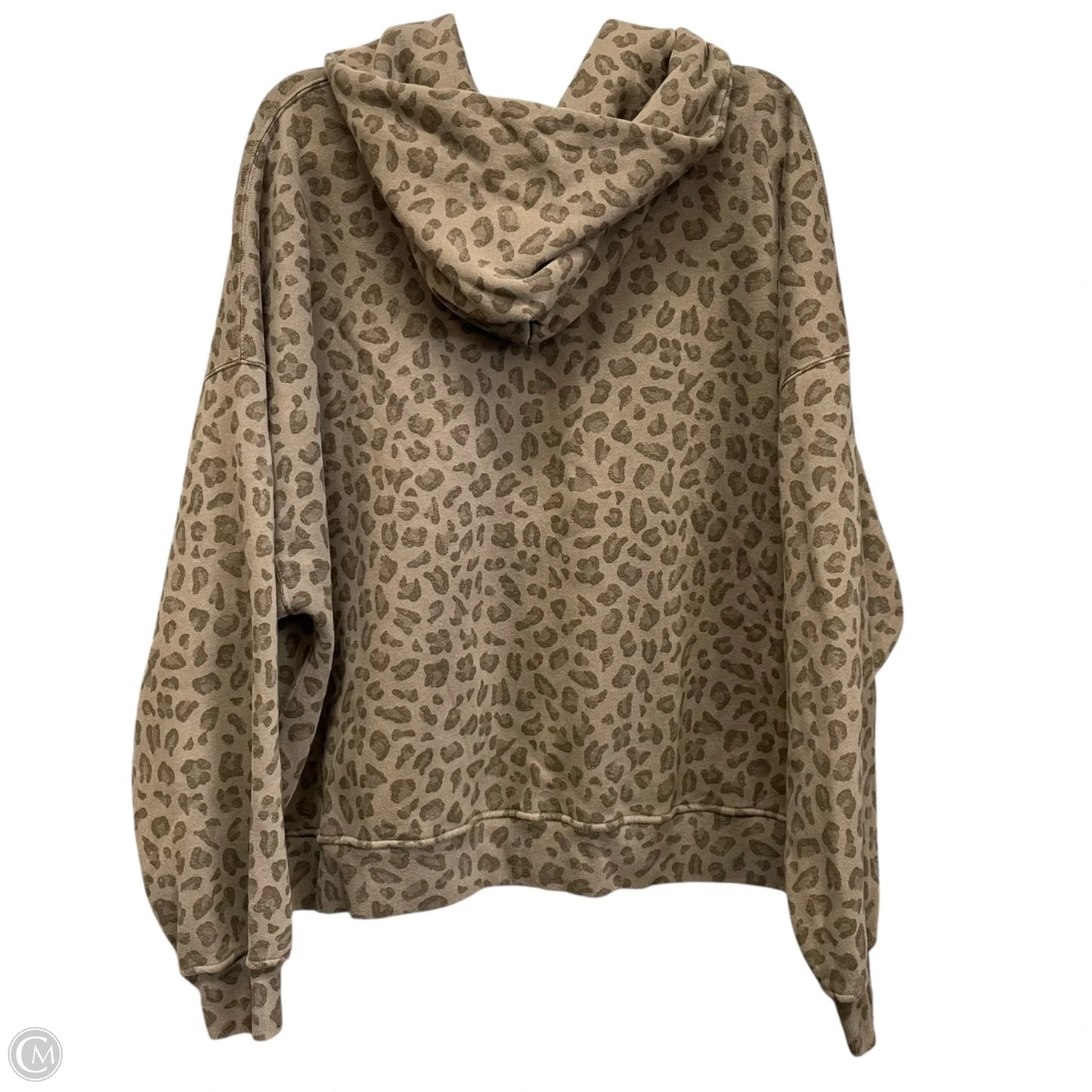 Sweatshirt Hoodie By Abercrombie And Fitch In Brown, Size: Xl