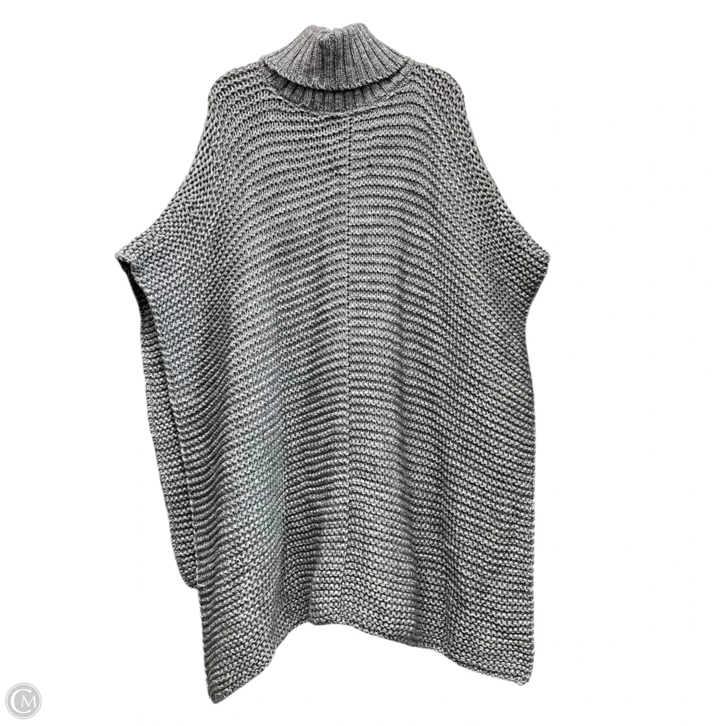 Poncho Designer By Ugg In Grey, Size: Osfm