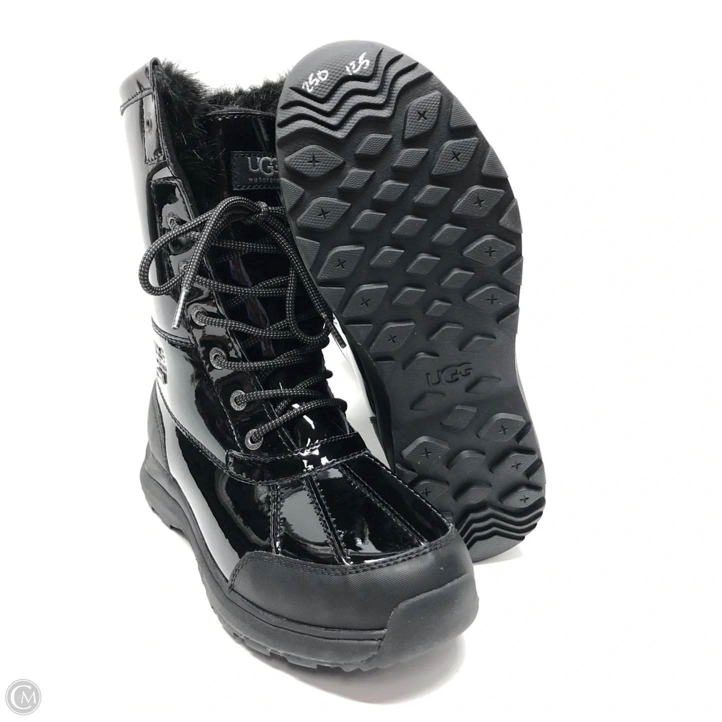 Boots Designer By Ugg In Black, Size: 9
