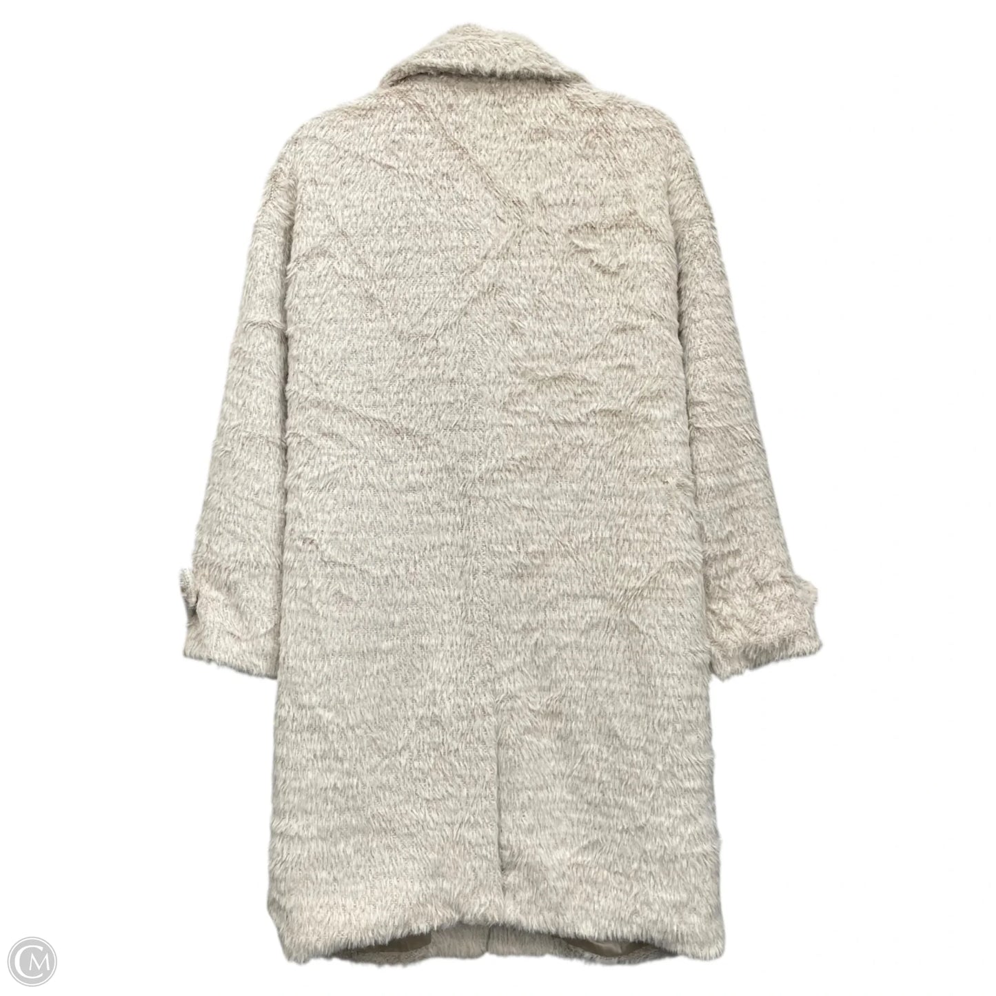 Coat Peacoat By Heartloom In Beige, Size: S
