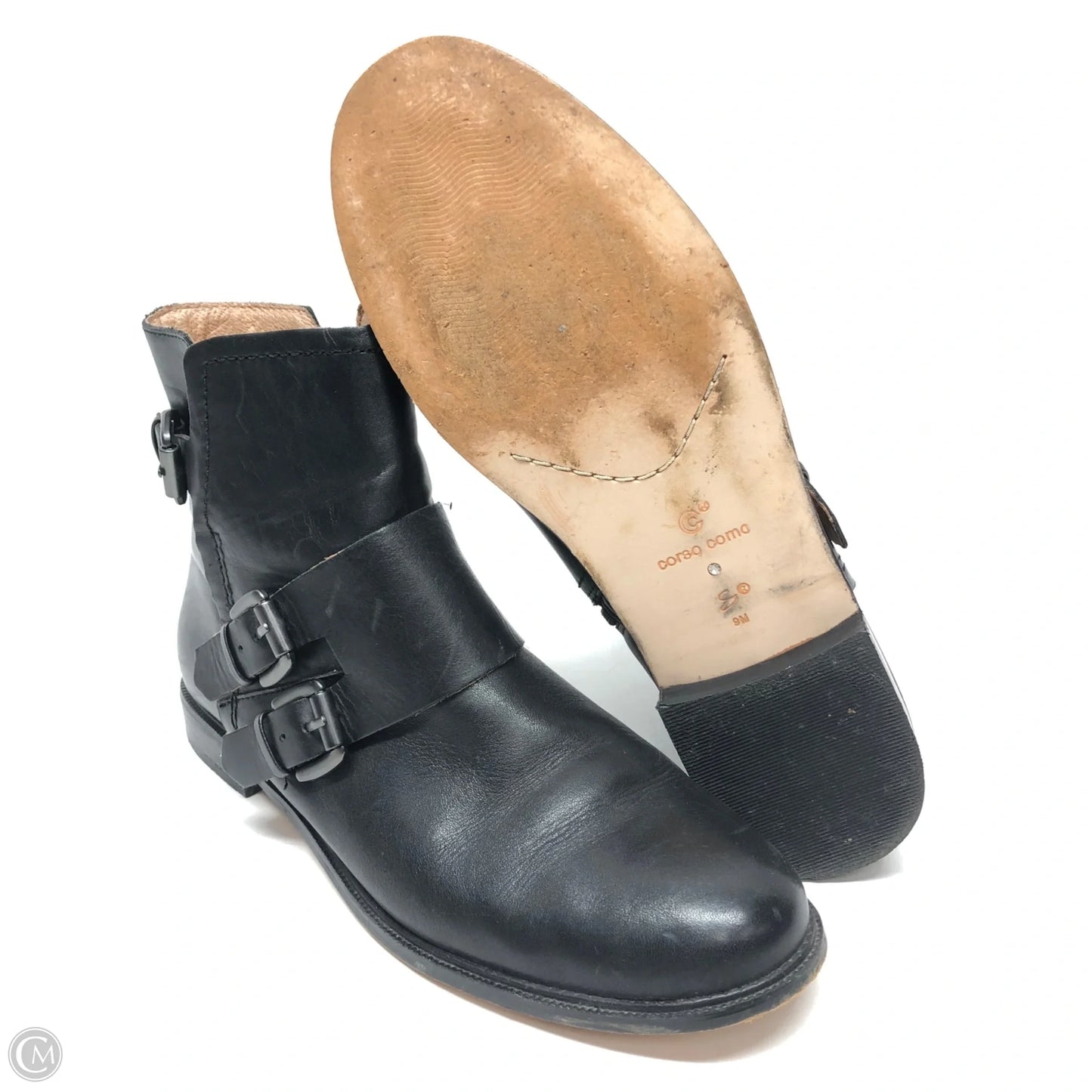 Boots Ankle Flats By Corso Como In Black, Size: 9