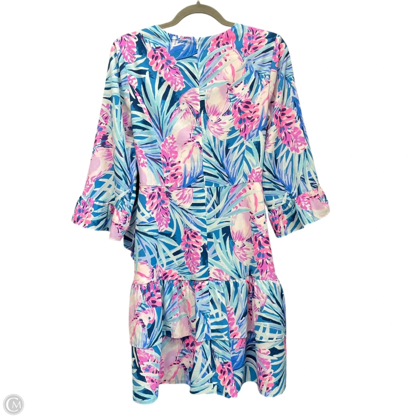 Dress Designer By Lilly Pulitzer In Blue & Pink, Size: S