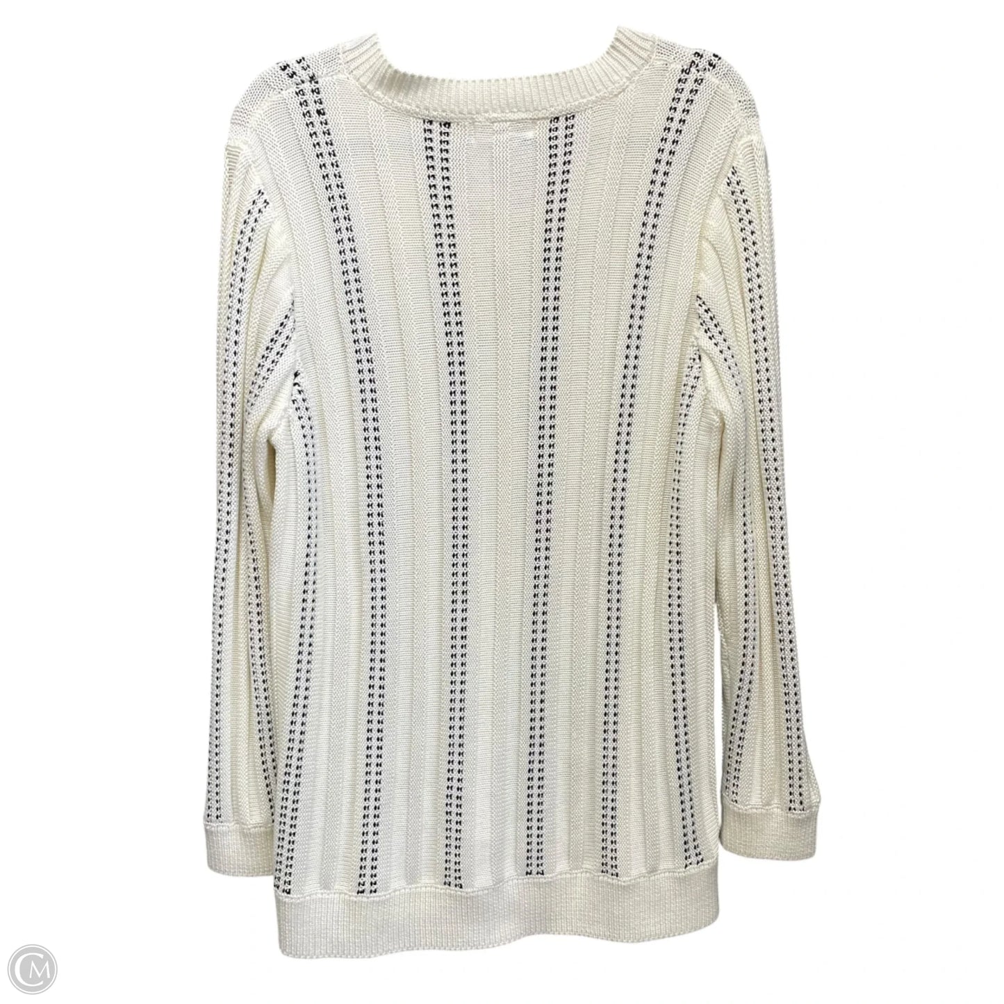 Sweater By Calvin Klein In Cream, Size: M