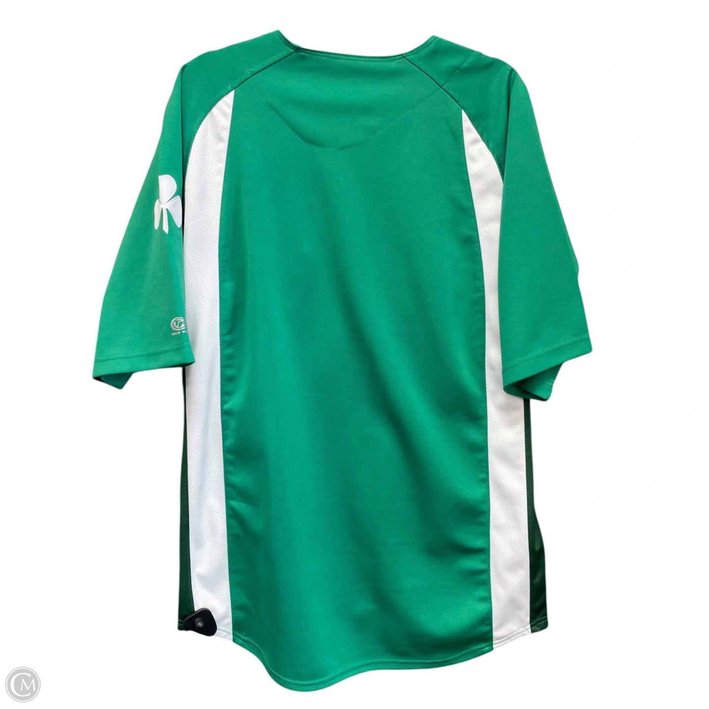 Athletic Top Short Sleeve By Genuine Merchandise In Green, Size: M