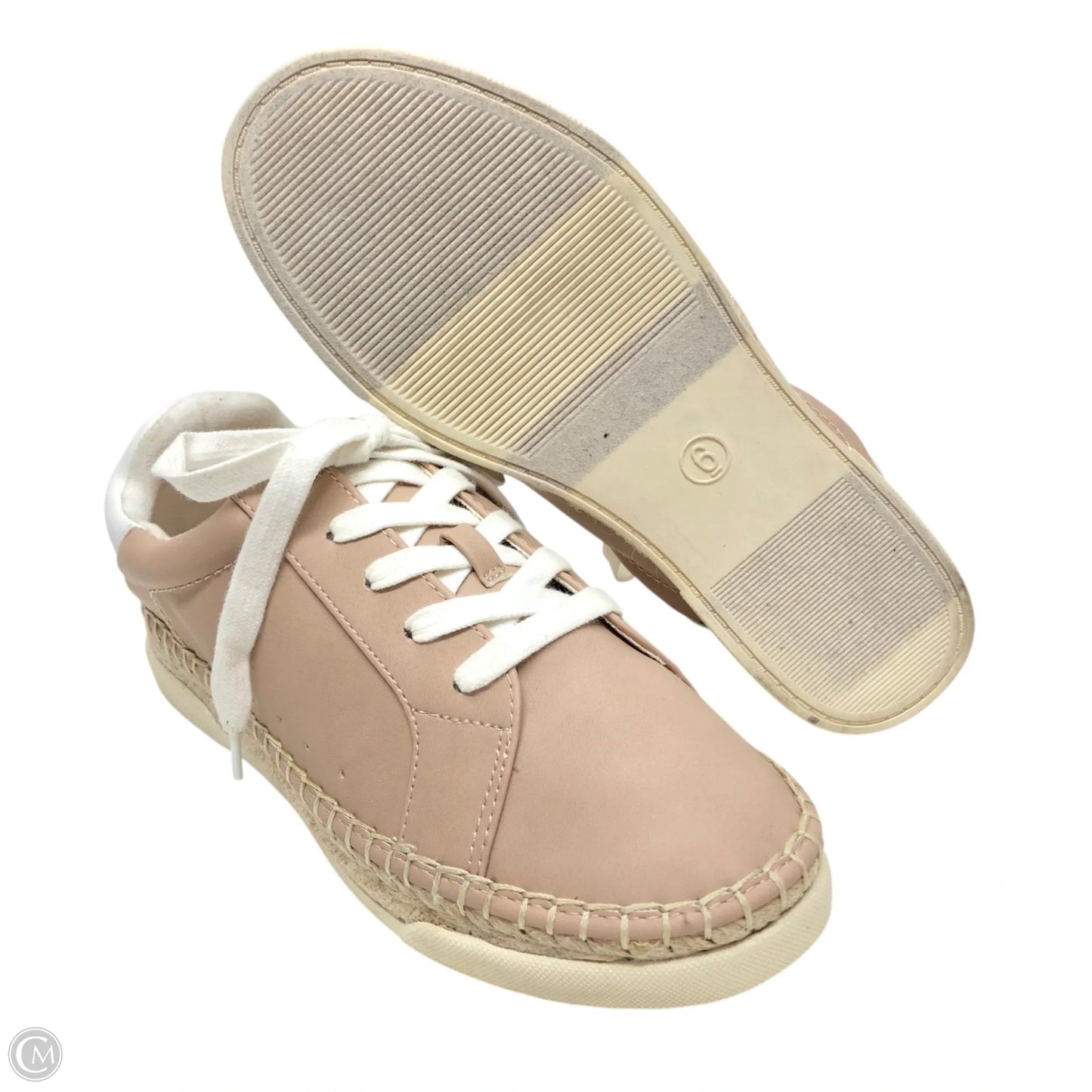 Shoes Sneakers By Universal Thread In Cream, Size: 6