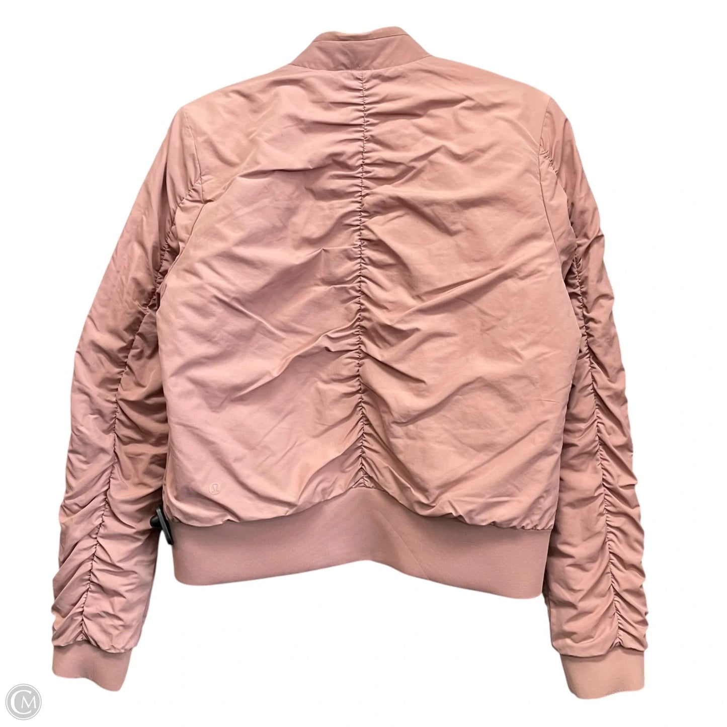 Athletic Jacket By Lululemon In Pink, Size: S