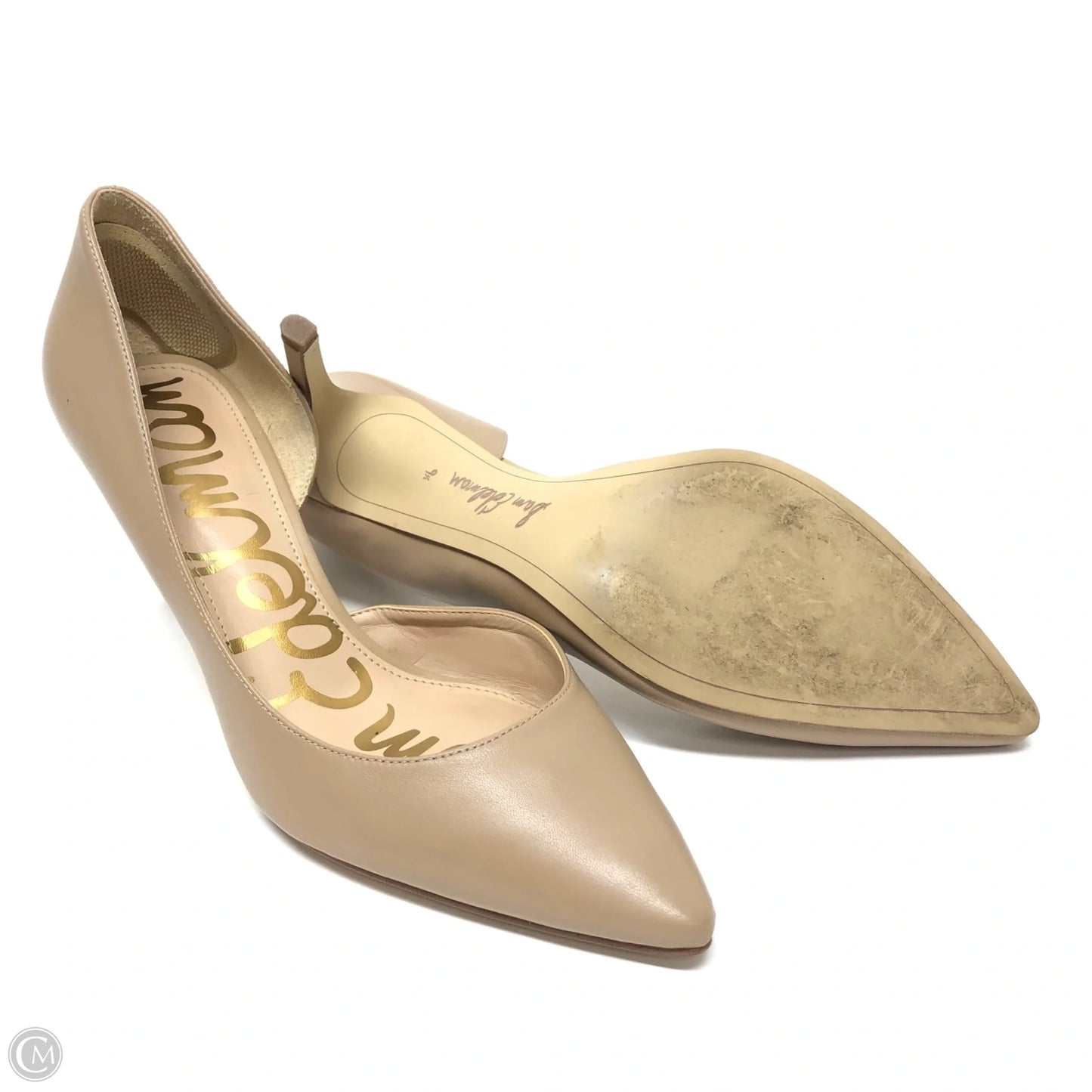 Shoes Heels Stiletto By Sam Edelman In Beige, Size: 9.5