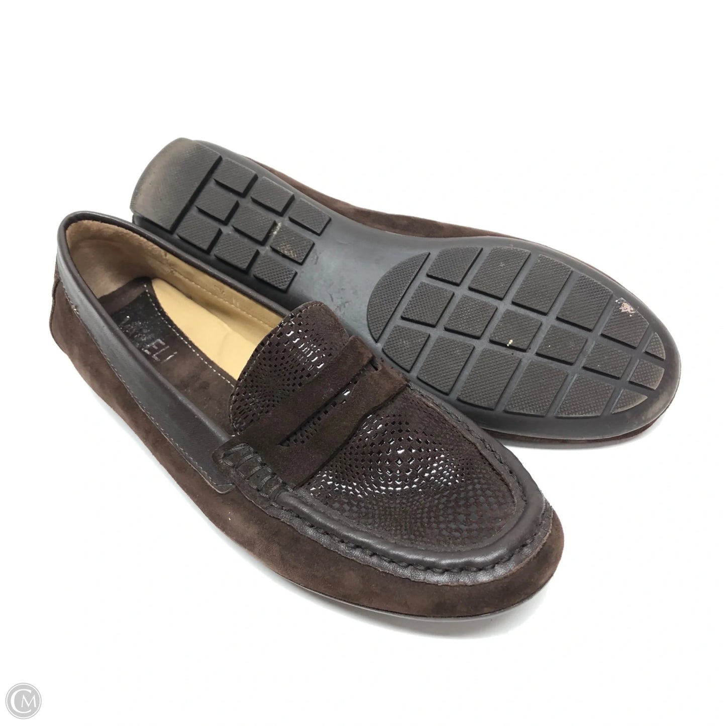 Shoes Flats By Vaneli In Brown, Size: 5.5