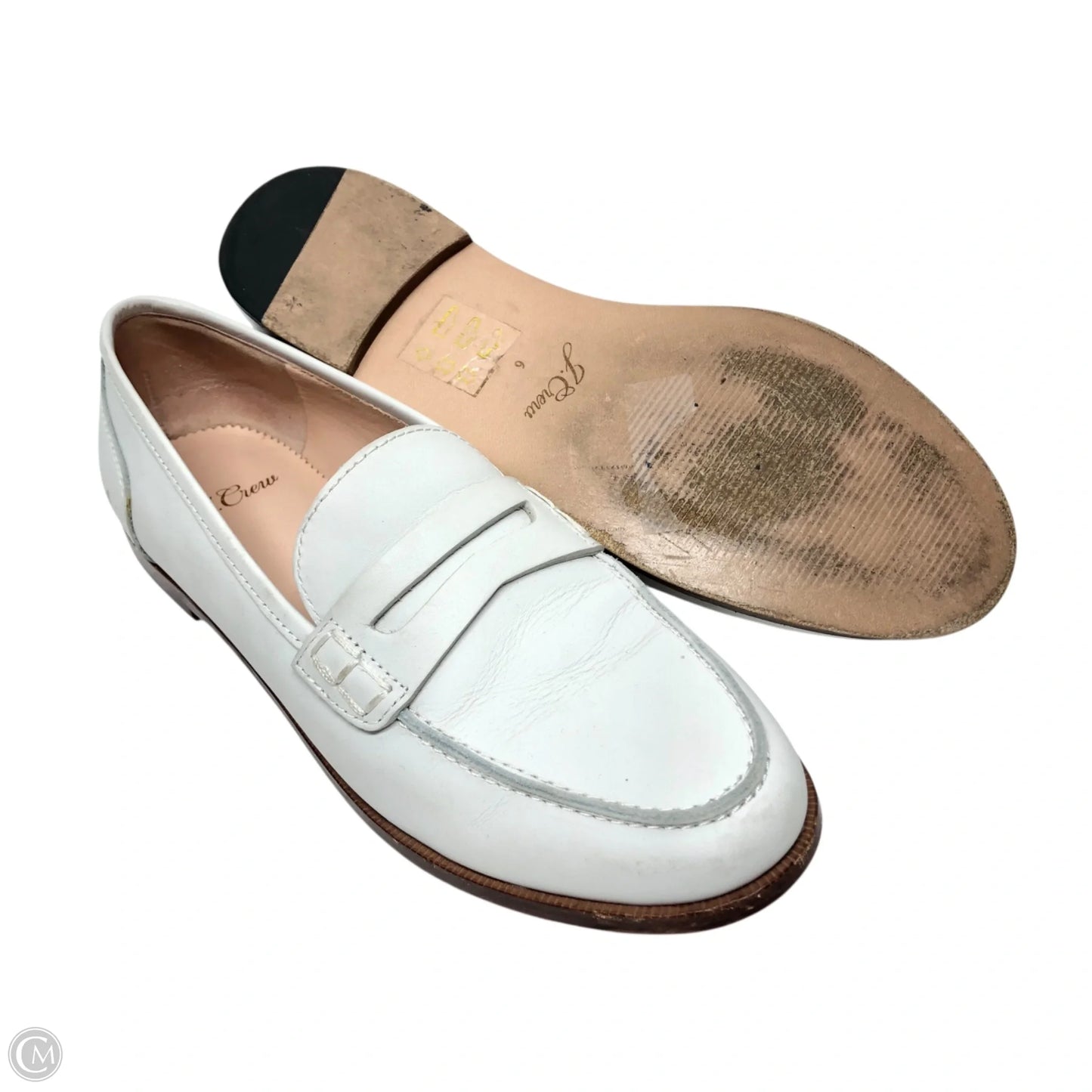 Shoes Flats By J. Crew In White, Size: 6