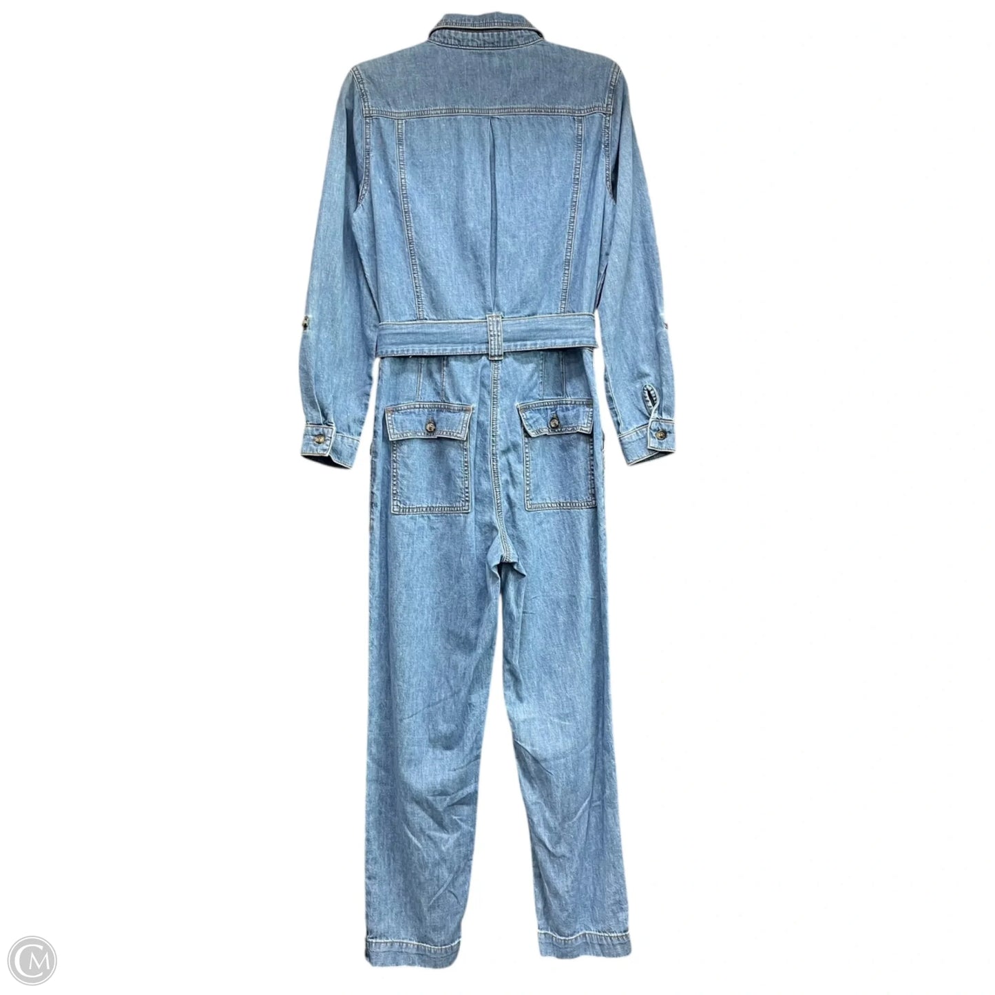 Jumpsuit By Pilcro In Blue Denim, Size: S