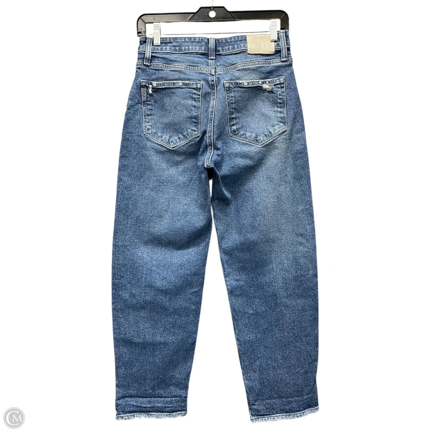Jeans Straight By Paige In Blue Denim, Size: 2