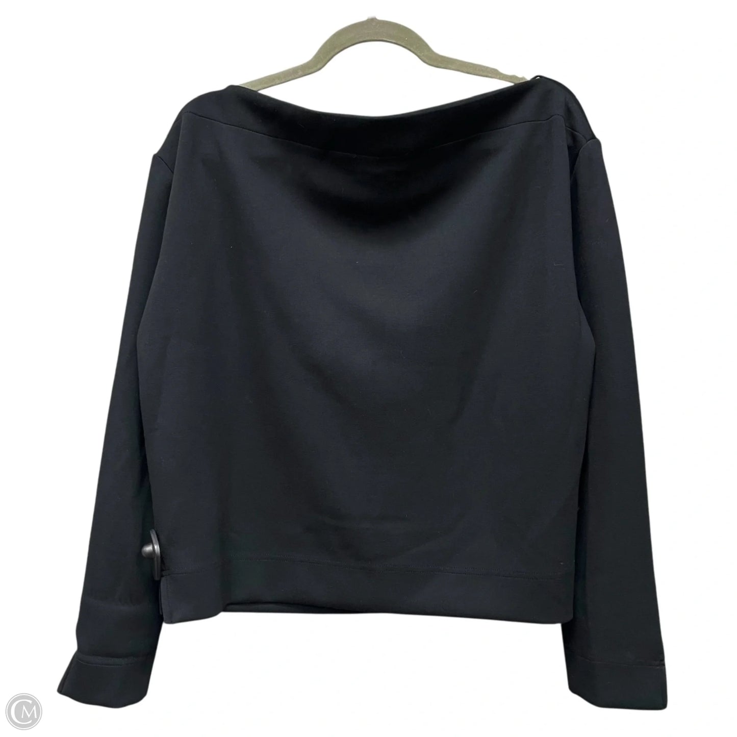 Athletic Top Long Sleeve Crewneck By Cmc In Black, Size: M
