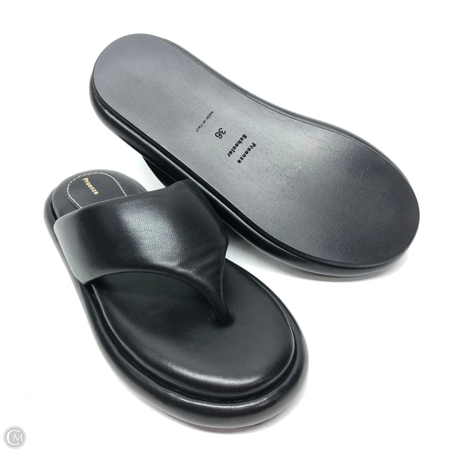 Sandals Luxury Designer By Proenza-schouler In Black, Size: 6